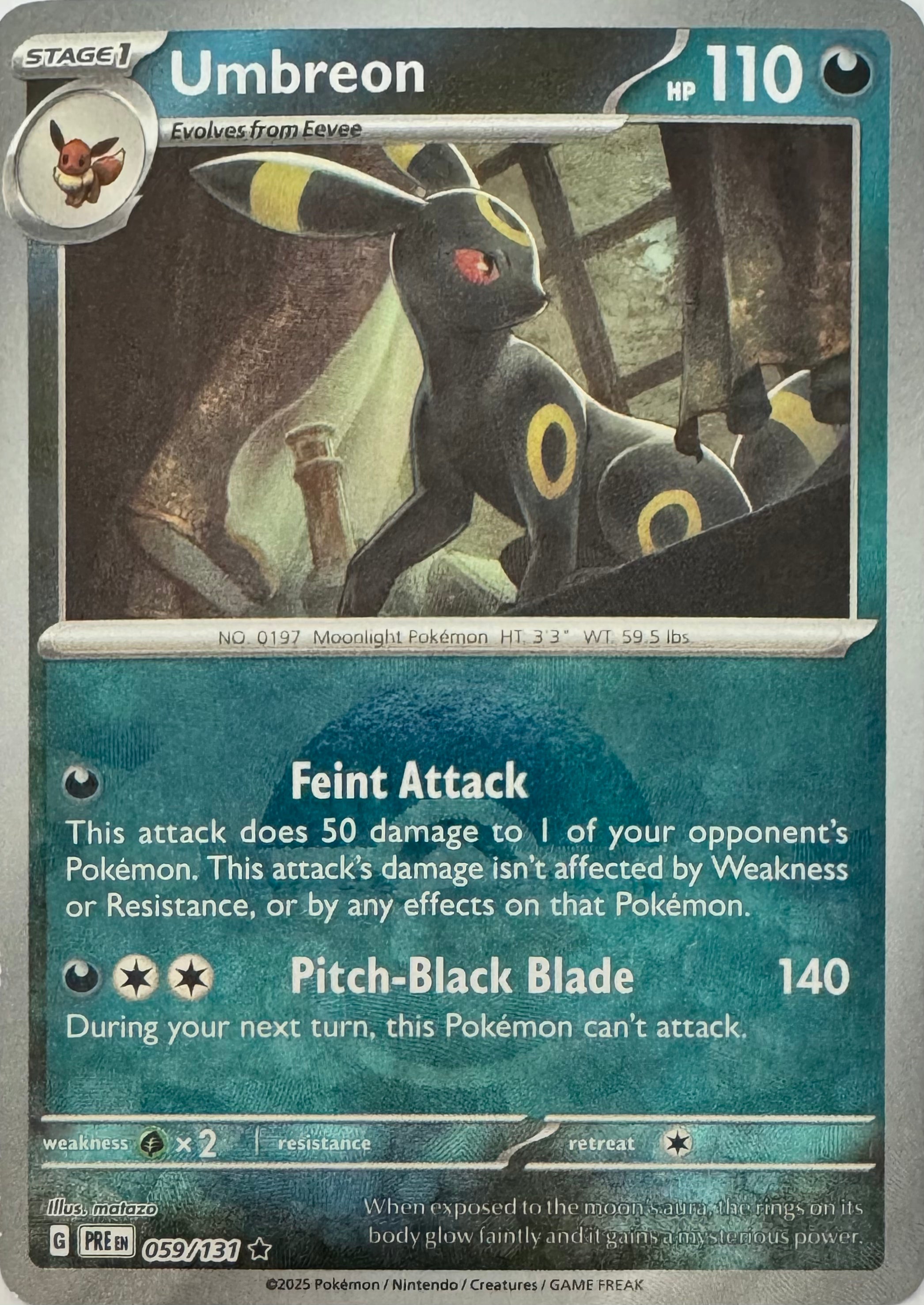 Pokemon Tcg Umbreon 059/131 (Poke Ball)