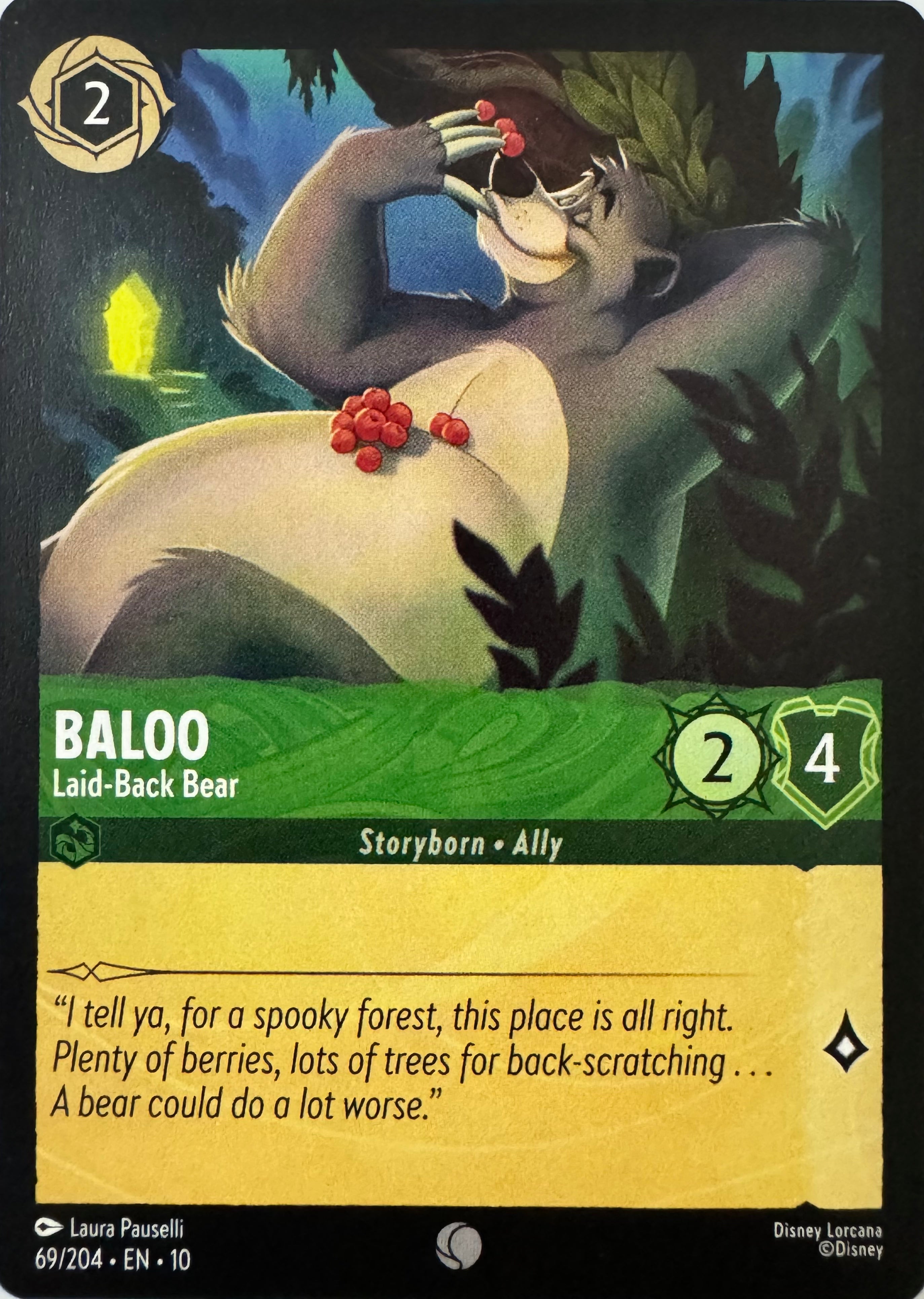 Disney Lorcana Baloo 69/204