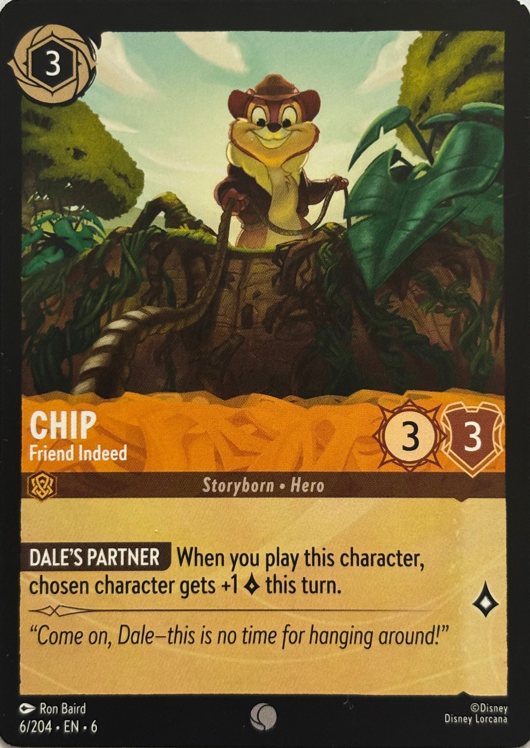 Disney Lorcana Chip 6/204