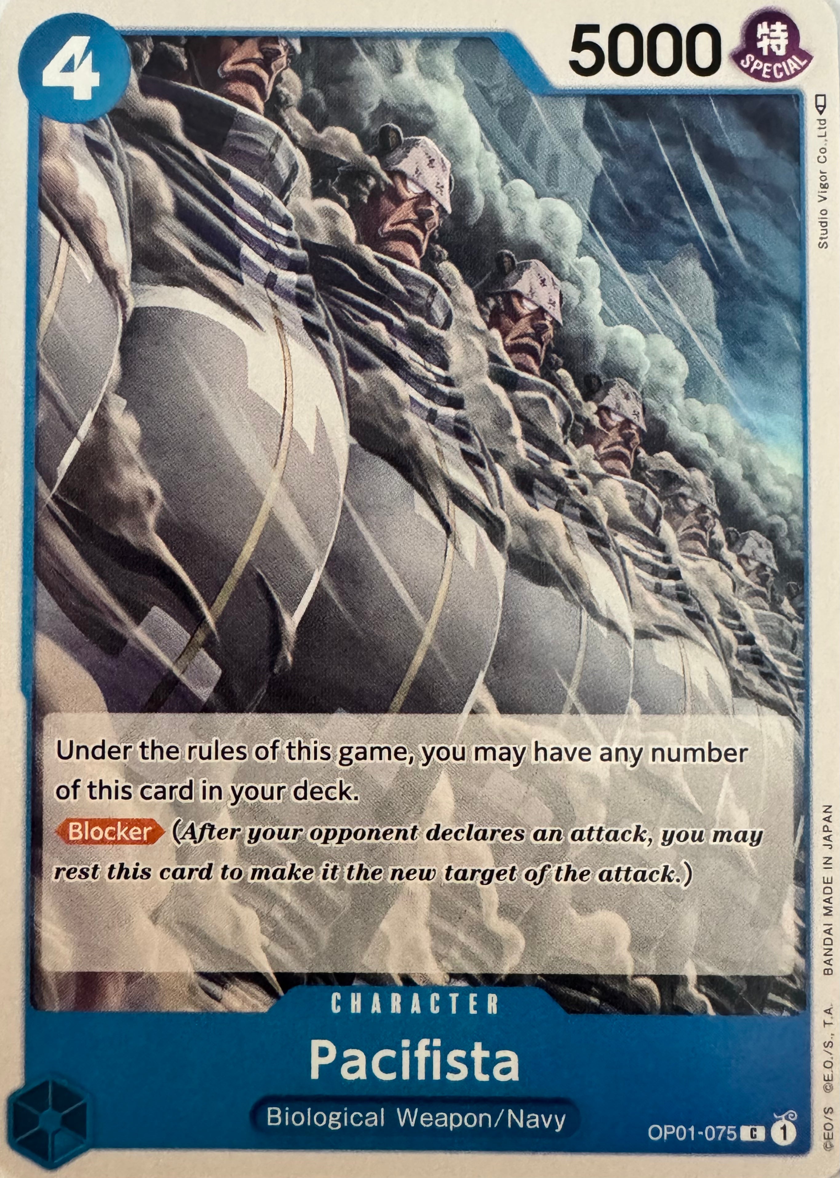One Piece Tcg Pacifista Op01-075