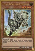 Yugioh! Fossil Dyna Pachycephalo MGED-EN008 1st Edition Premium Gold