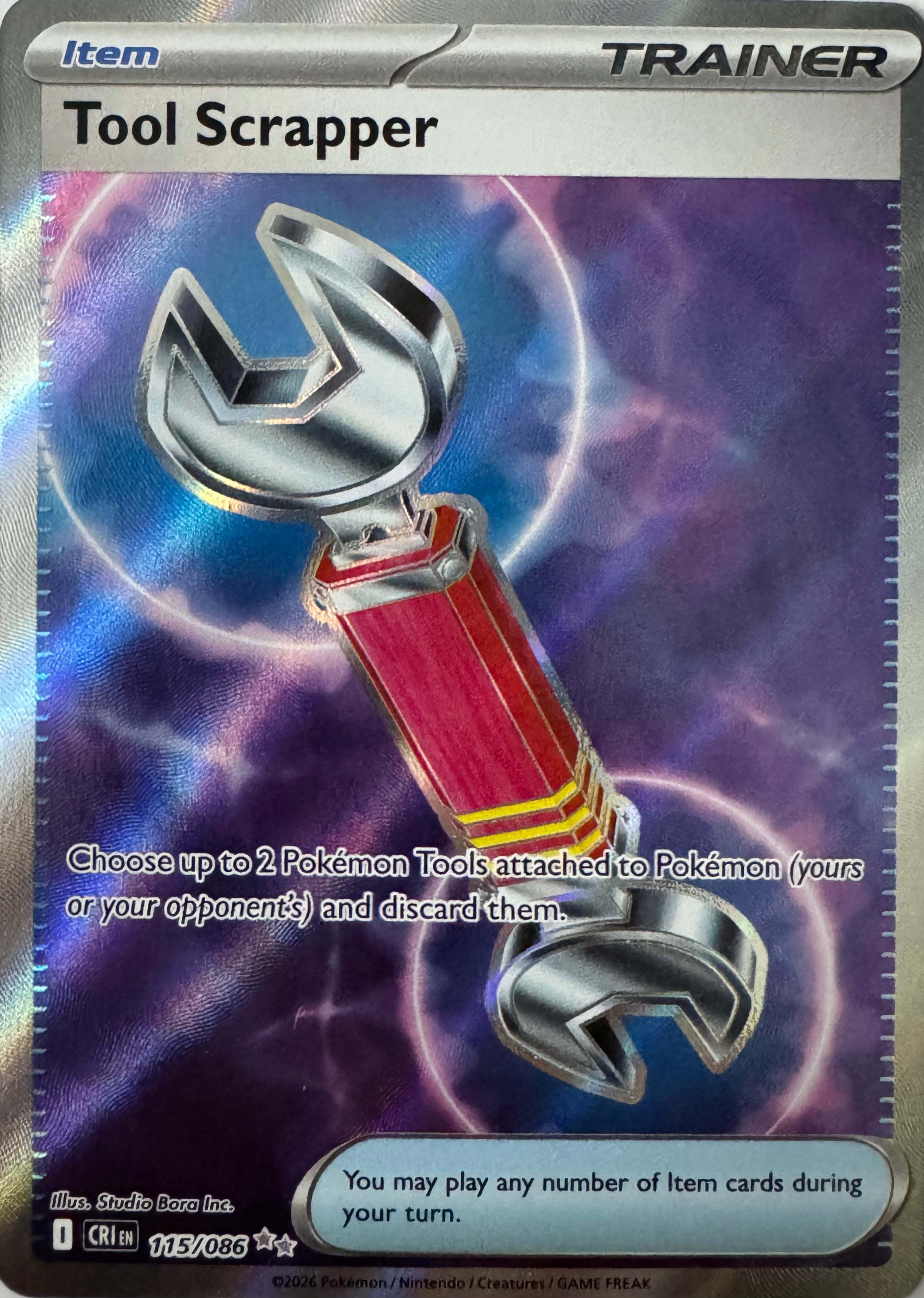 Pokemon Tcg Tool Scrapper 115/086