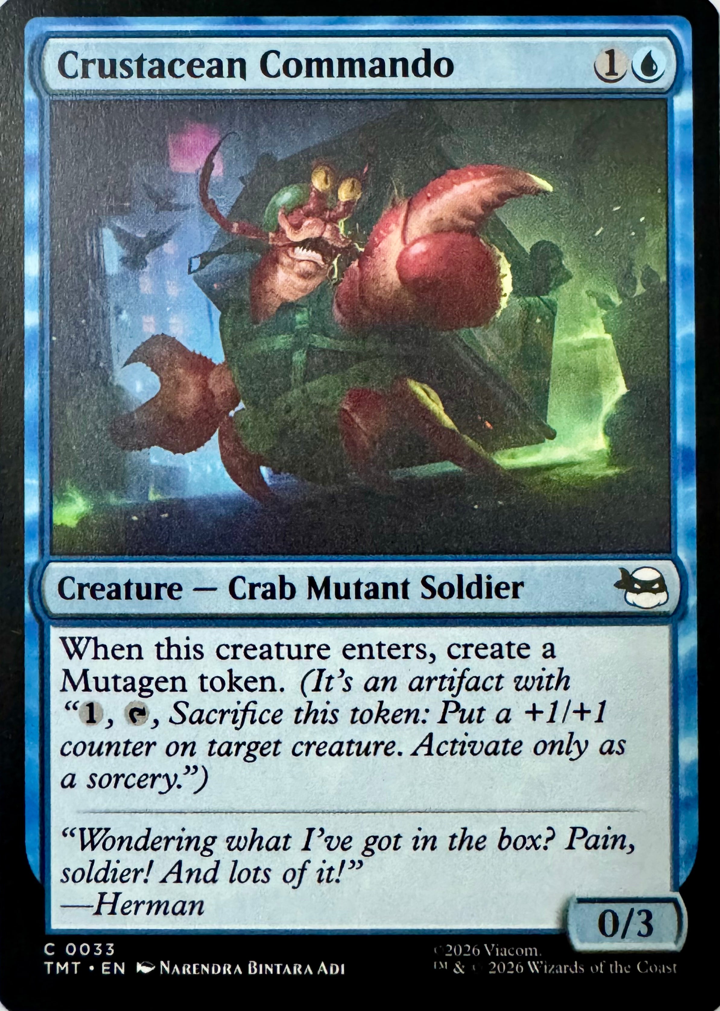 Magic Crustacean Commando 0033