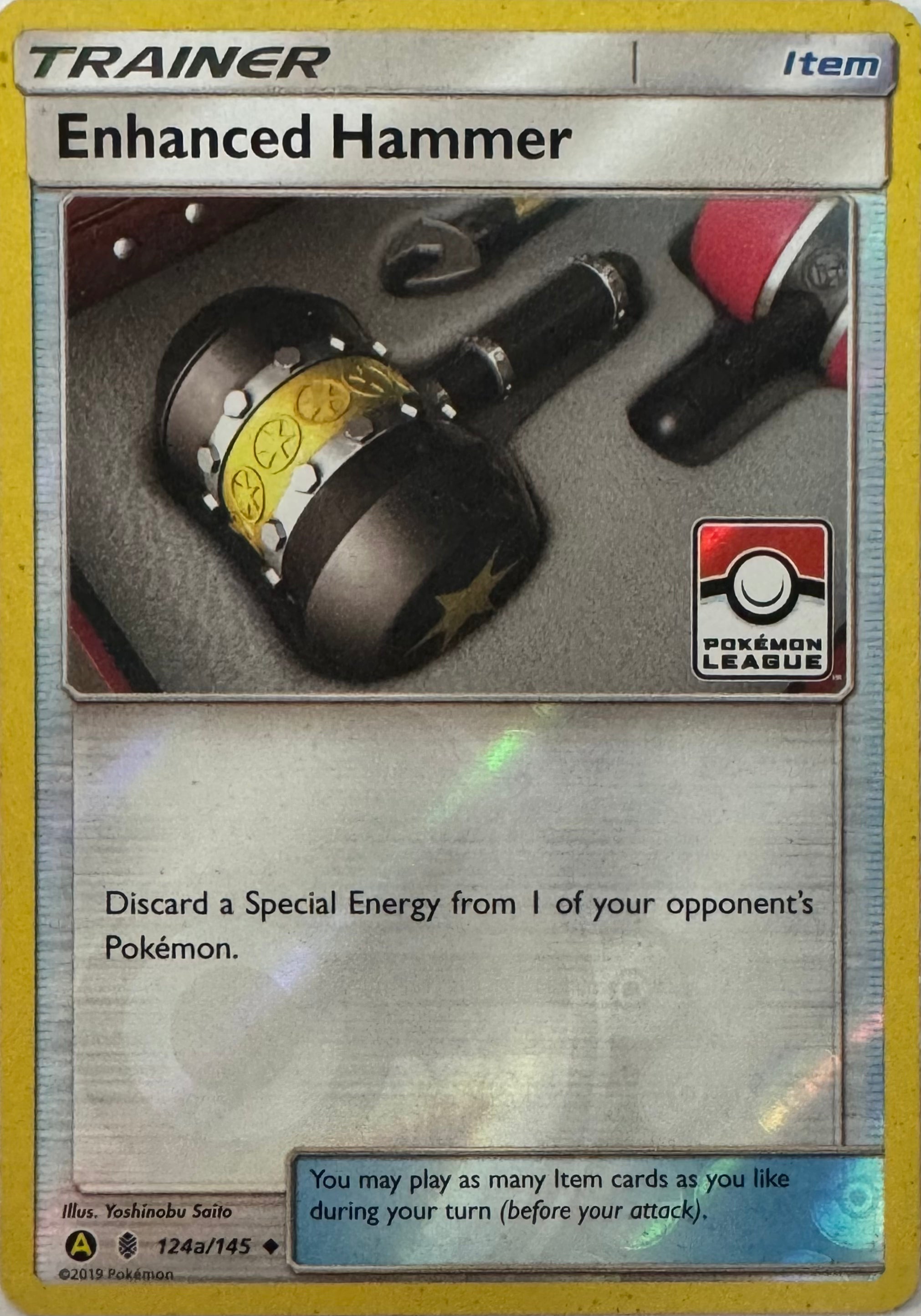Pokemon Tcg Enhanced Hammer 124a/145 Reverse (Liga)