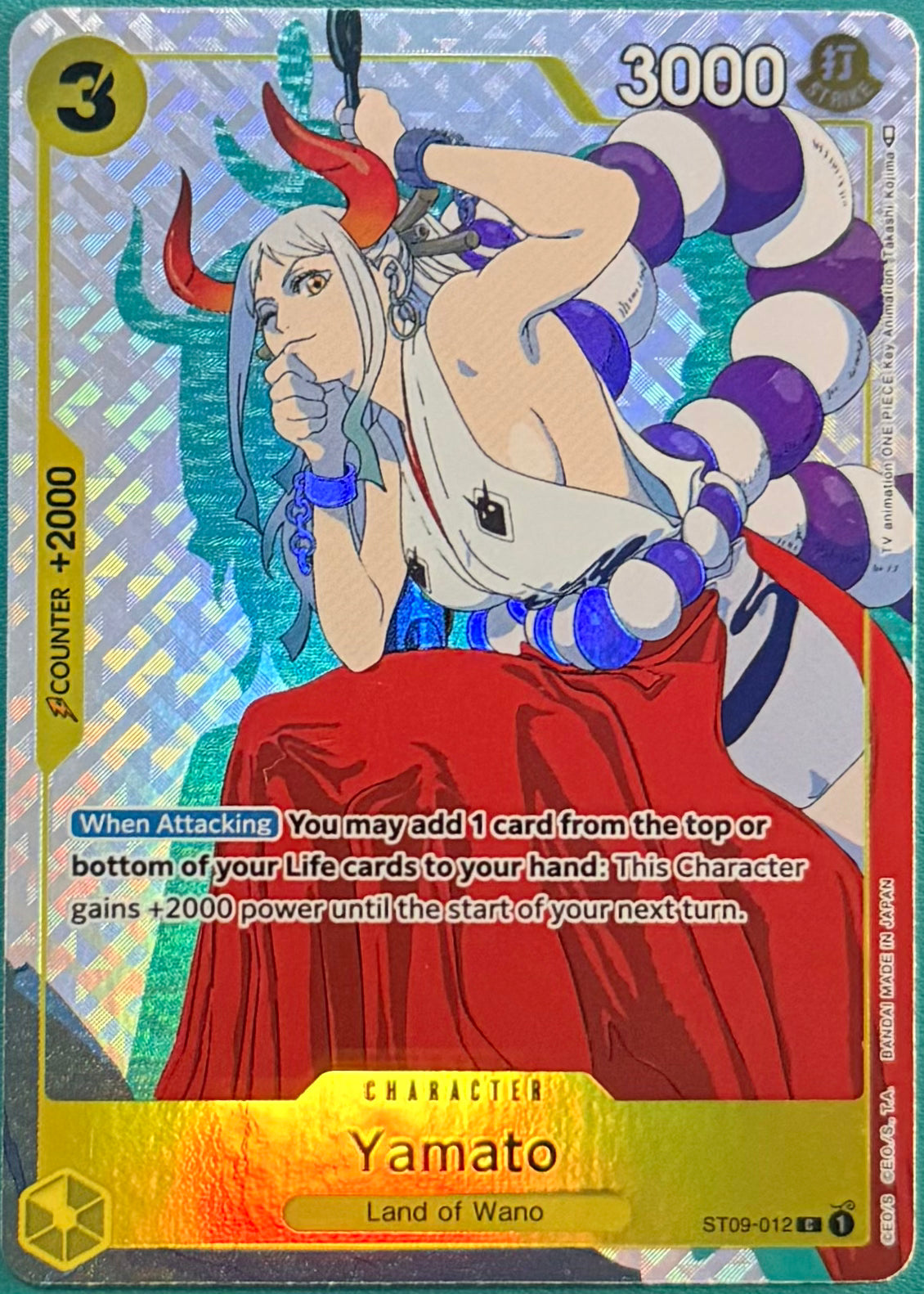 One Piece Tcg Yamato ST09-012