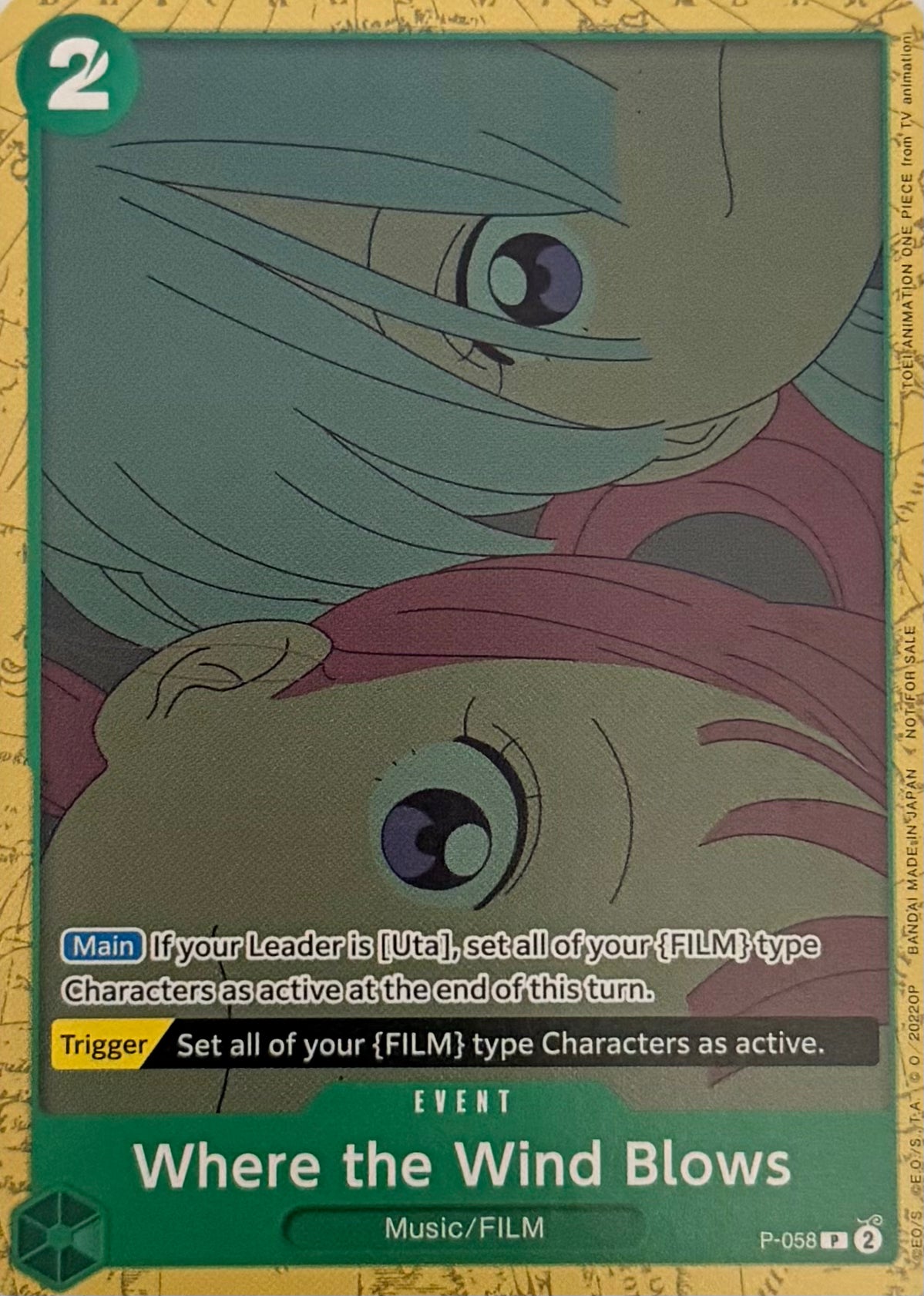 One Piece Tcg Where The Wind Blows P-058