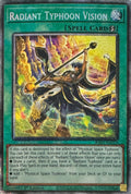 Yugioh! Radiant Typhoon Vision Ra05-en075 1st Edition Starlight