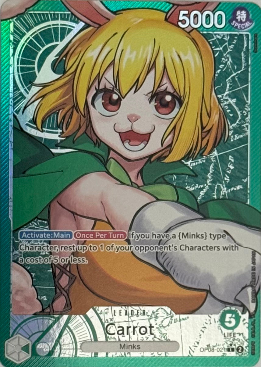 One Piece Tcg Carrot Op08-021