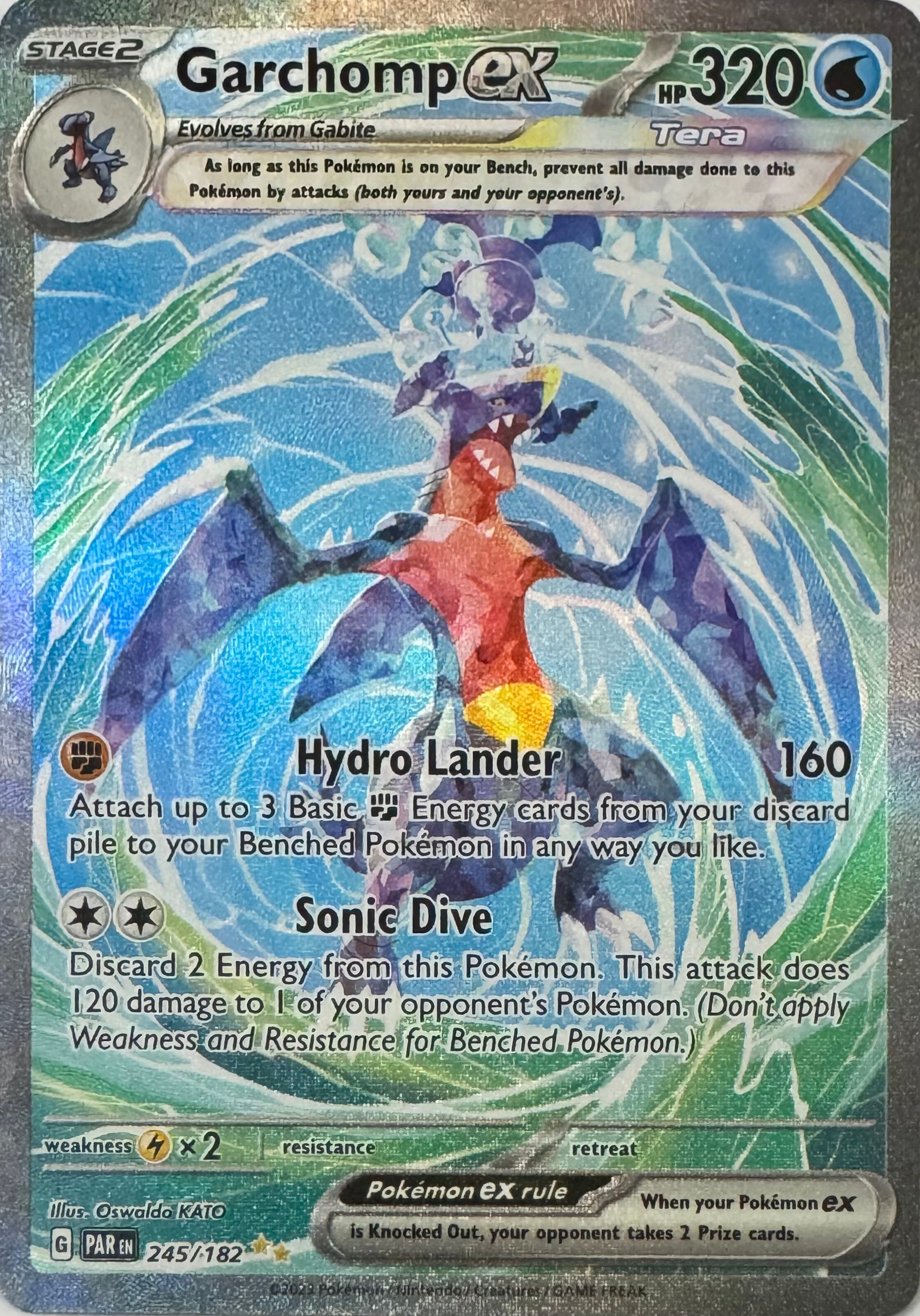 Pokemon Tcg Garchomp Ex 245/192