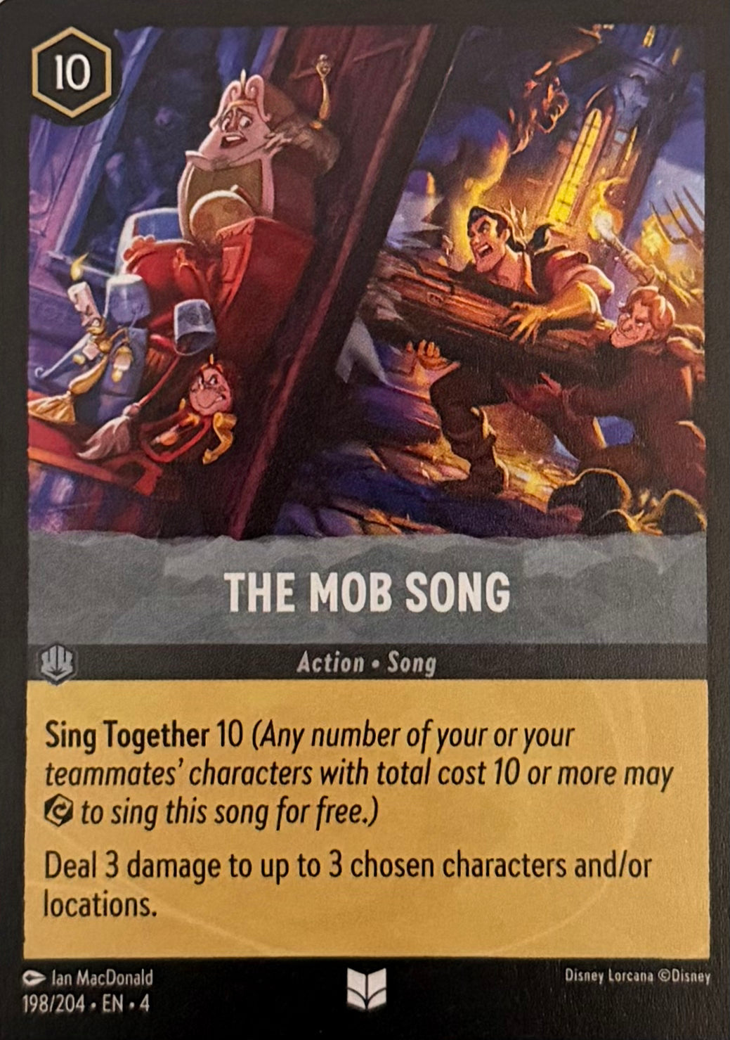 Disney Lorcana The Mob Song 198/204