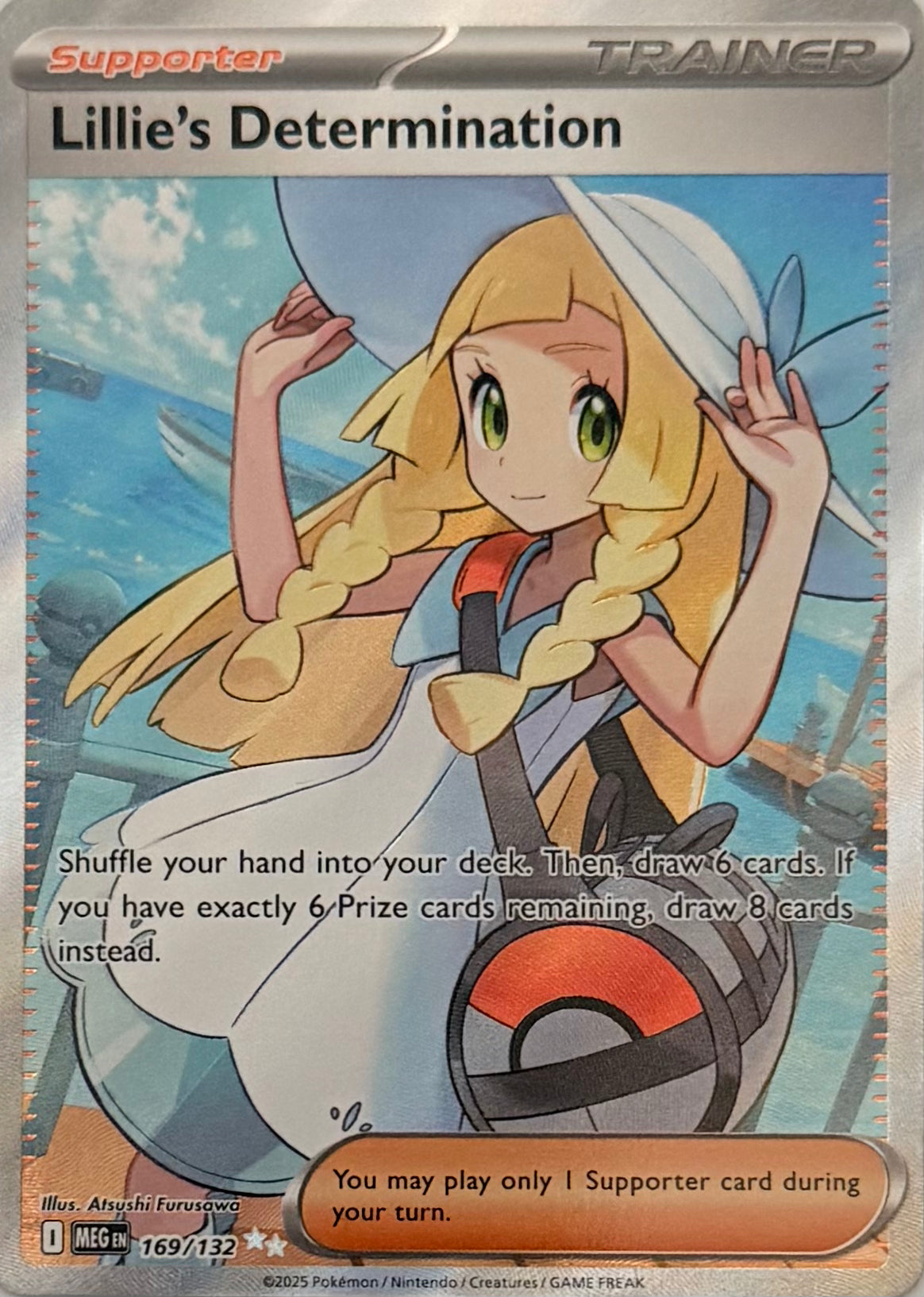 Pokemon Tcg Lillie’s Determination 169/132
