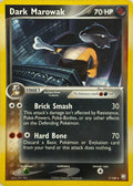 Pokemon Tcg Dark Marowak 7/109 Holo