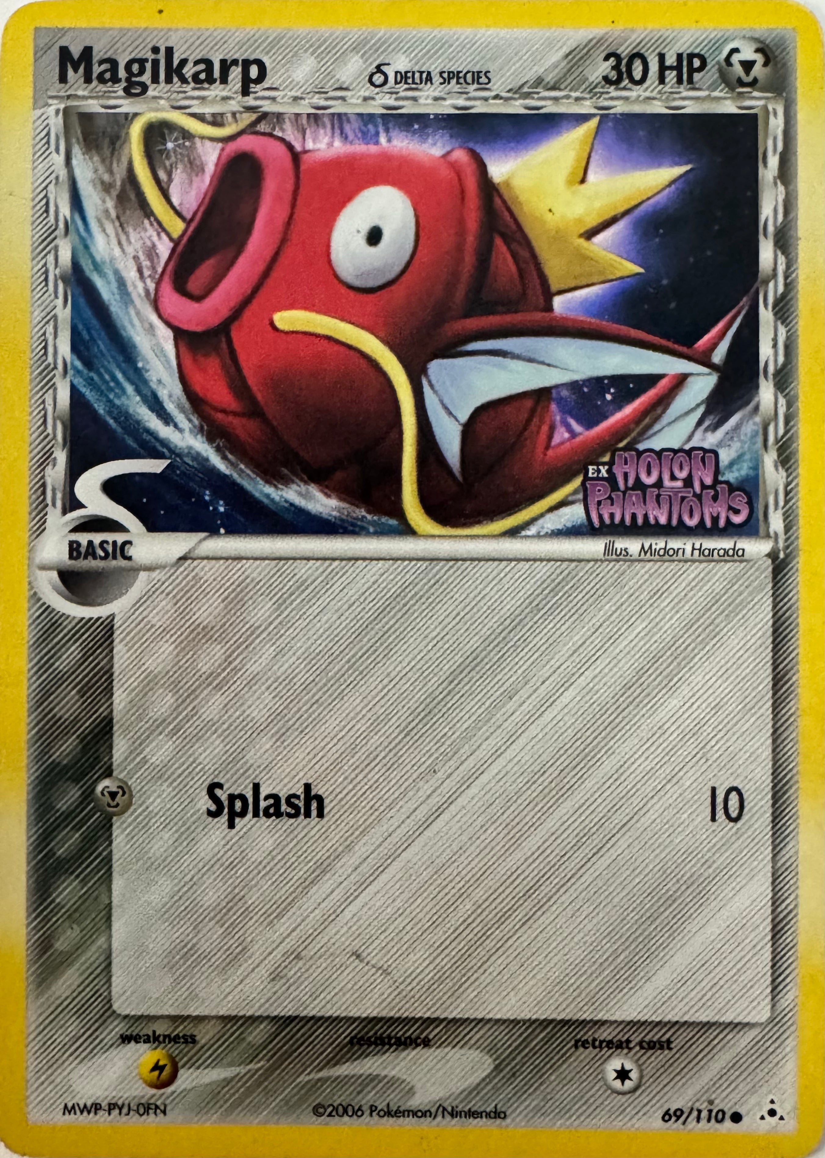 Pokemon Tcg Magikarp 69/110 Holo (Delta Species)(Ex Holon Phantoms)