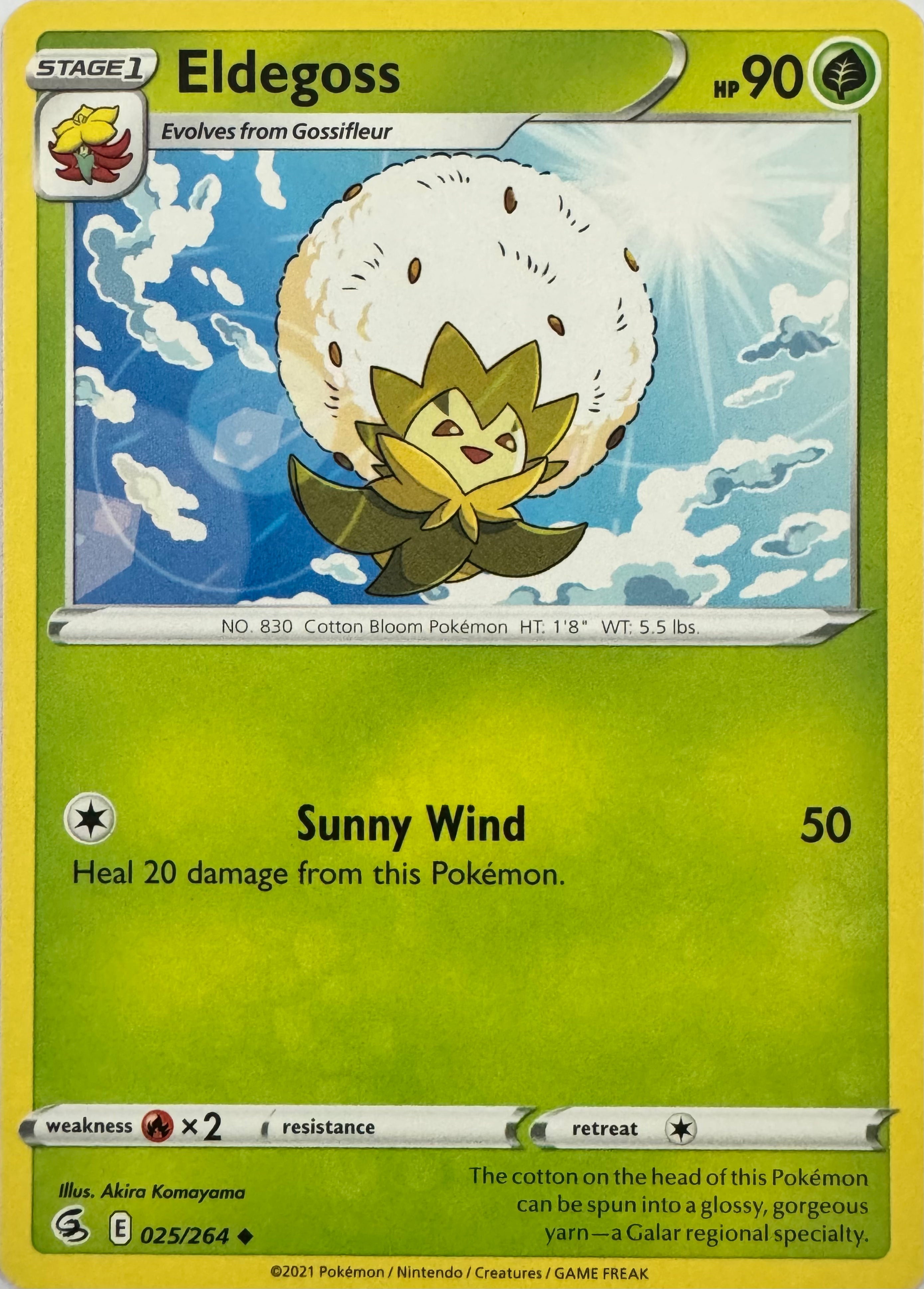 Pokemon Tcg Eldegoss 025/264
