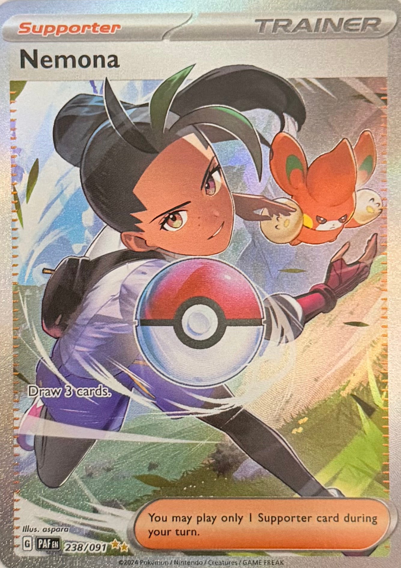 Pokemon Tcg Nemona 238/091