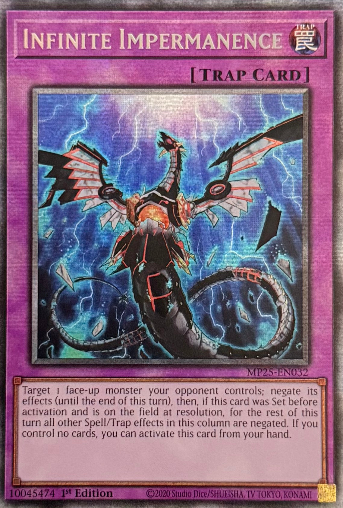 Yugioh! Infinite Impermaneance MP25-EN032 Starlight