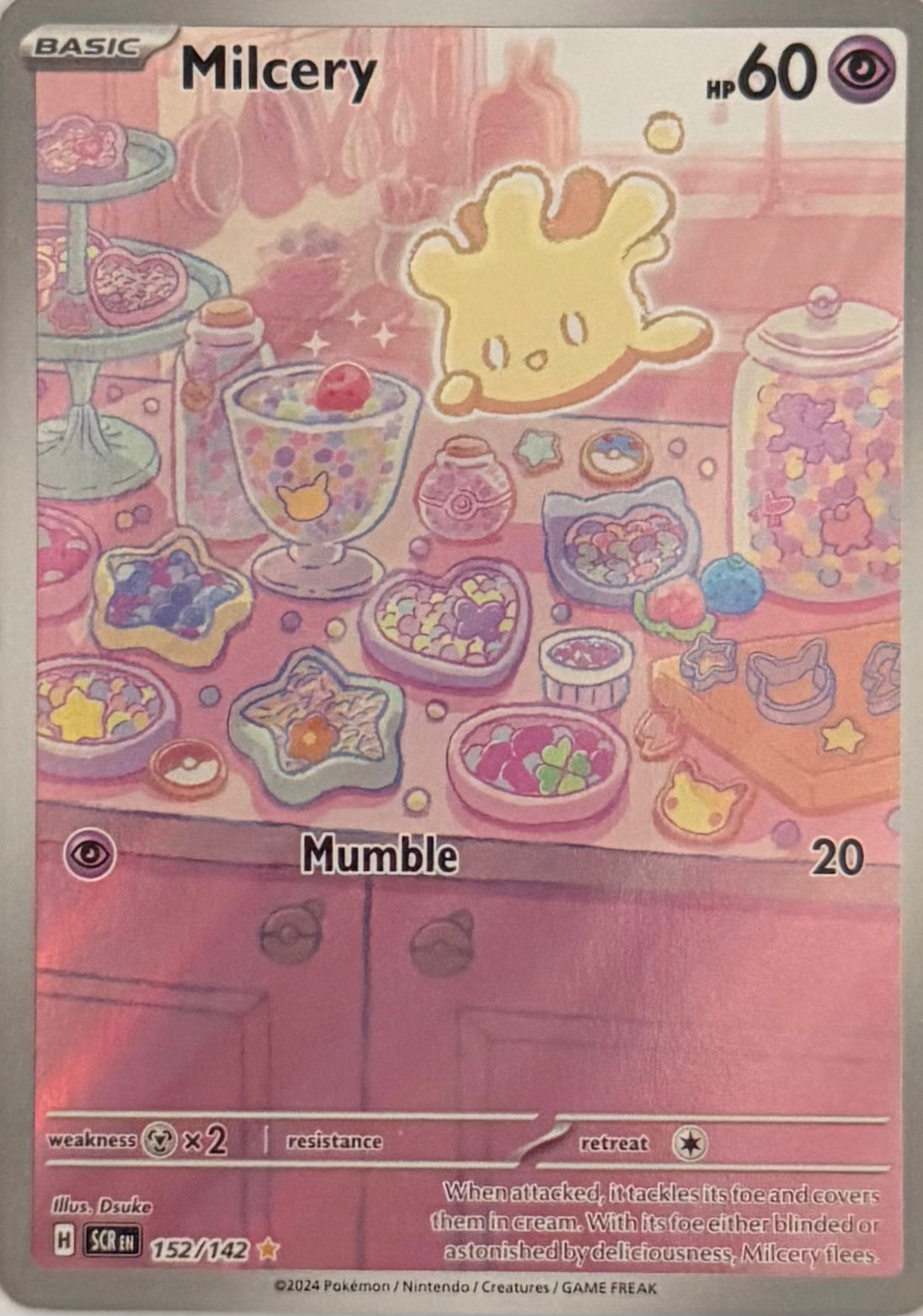 Pokemon Tcg Milcery 152/142