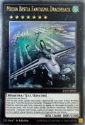 Yugioh! Mecha Bestia Fantasma Dracossack Ra03-sp039 1a Edición Quarter