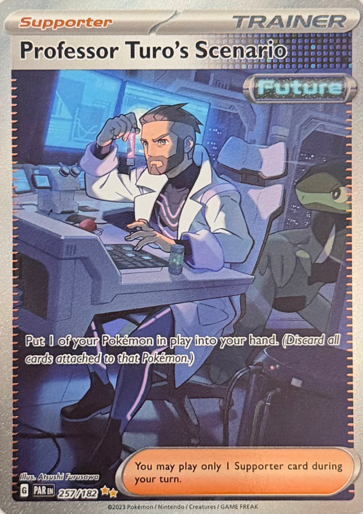 Pokemon Tcg Professor Turo’s Scenario 257/182