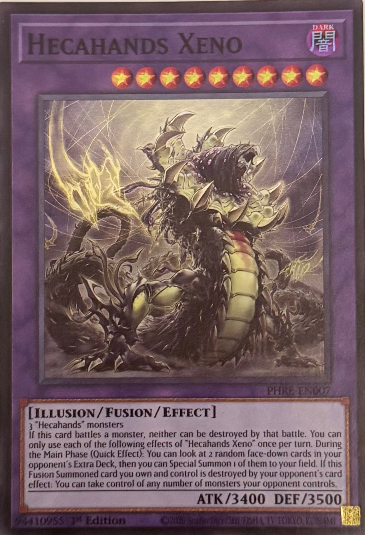 Yugioh! Hecahands Xeno PHRE-EN007