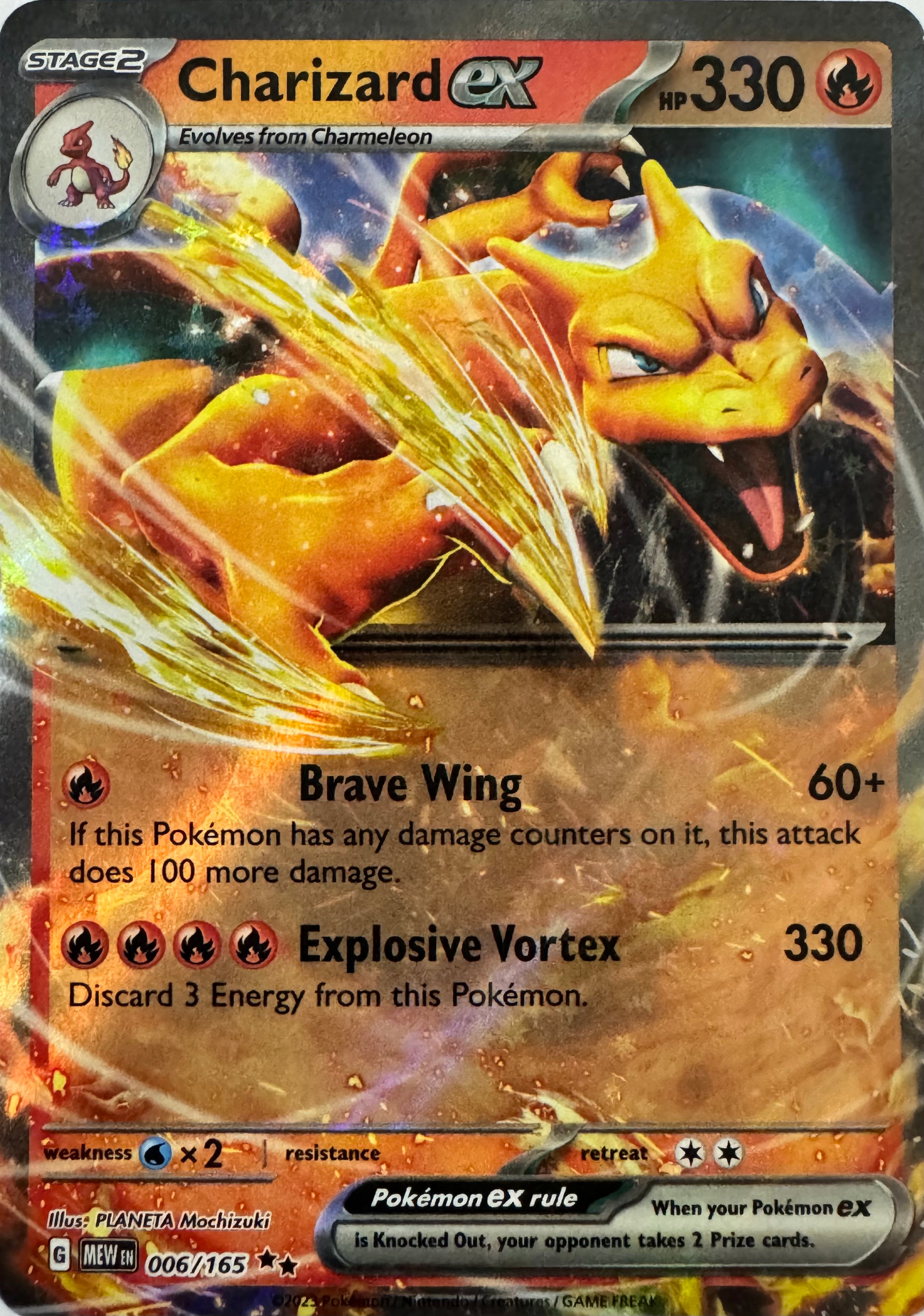 Pokemon Tcg Charizard Ex 006/165