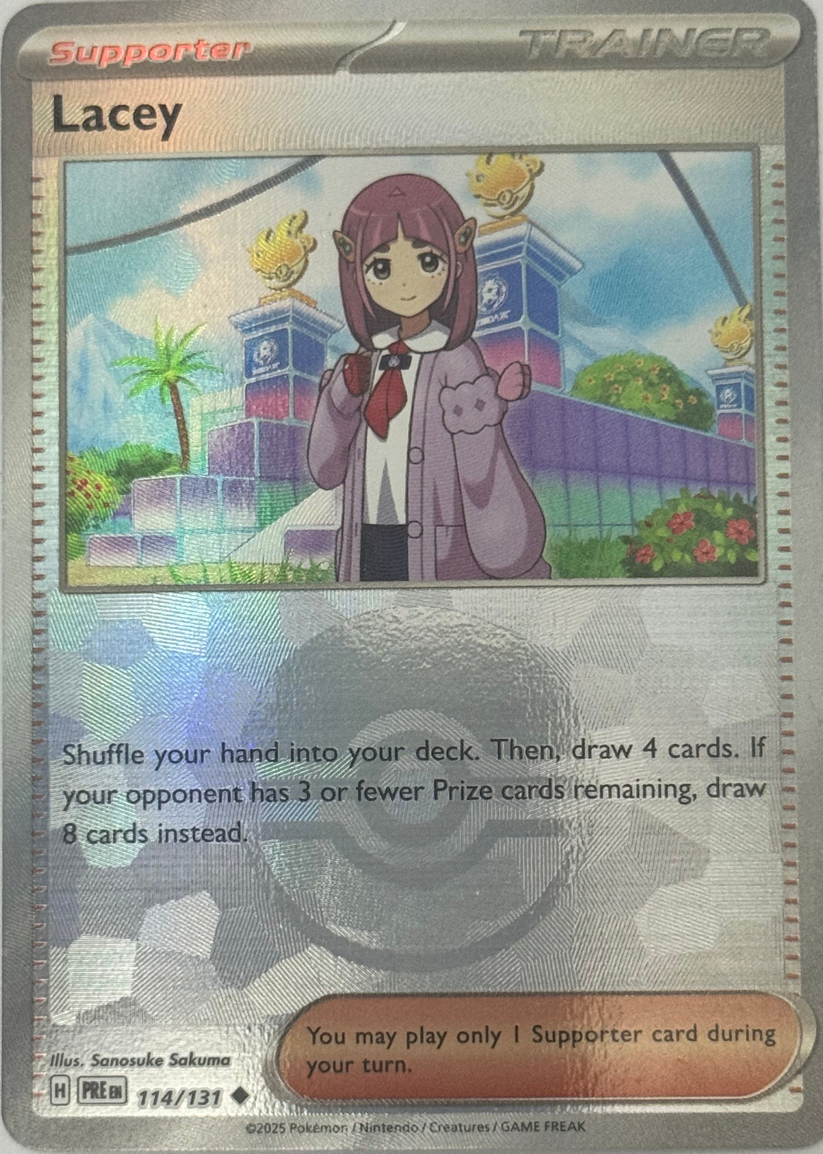 Pokemon Tcg Lacey 114/131 (Poke Ball)
