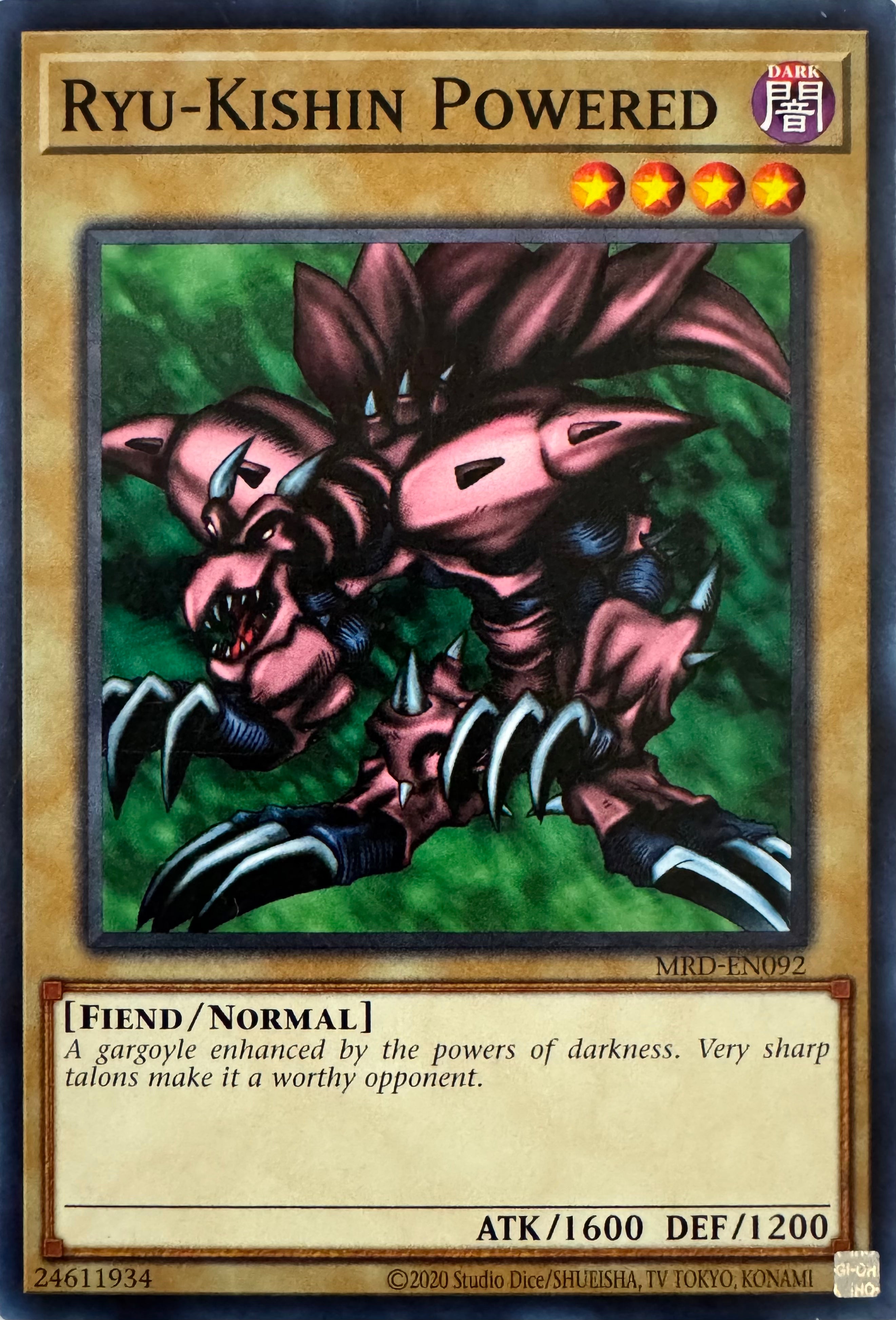 Yugioh! Ryu-Kishin Powered Mrd-en092
