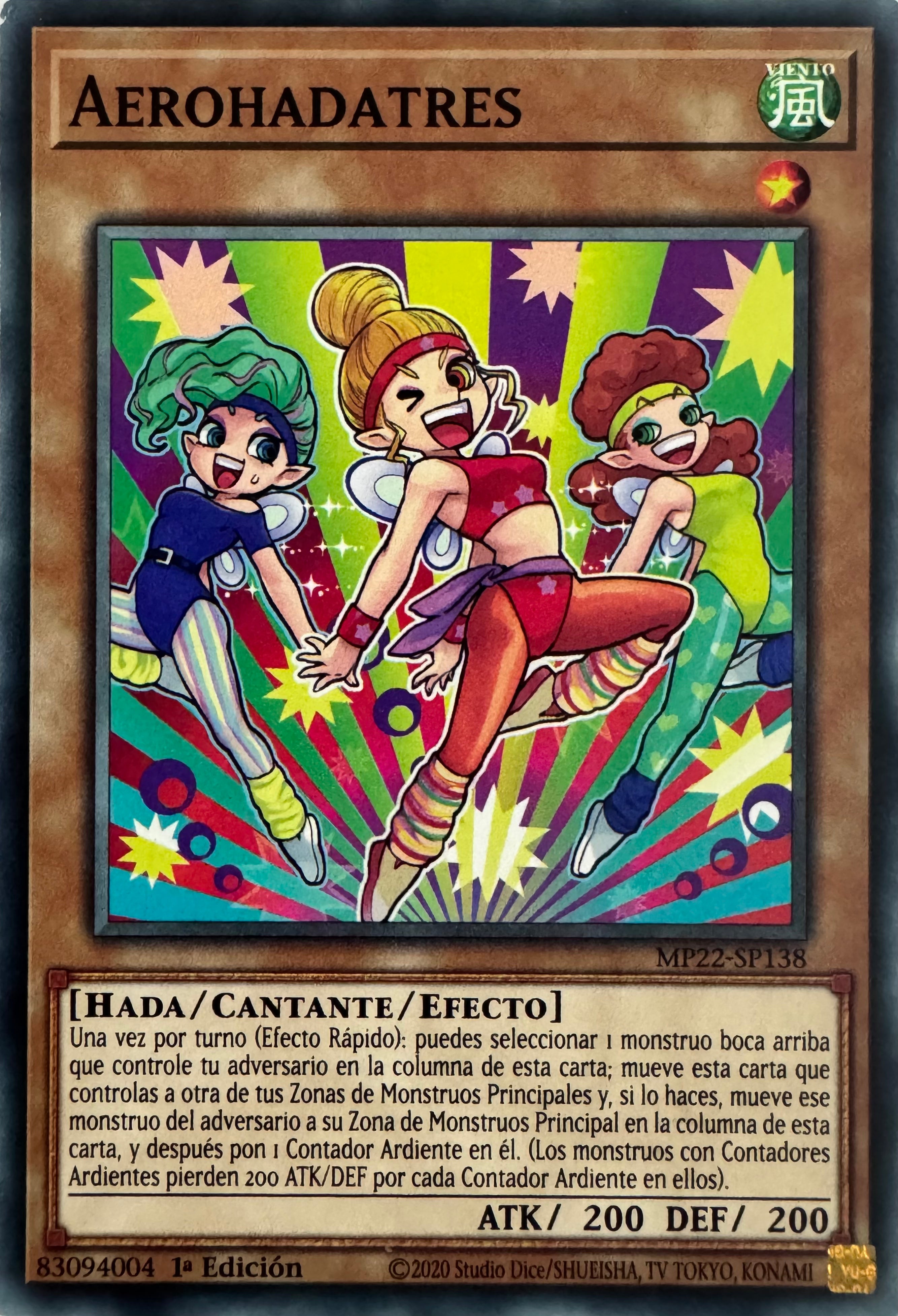 Yugioh! Aerohadatres Mp22-sp138 1a Edición