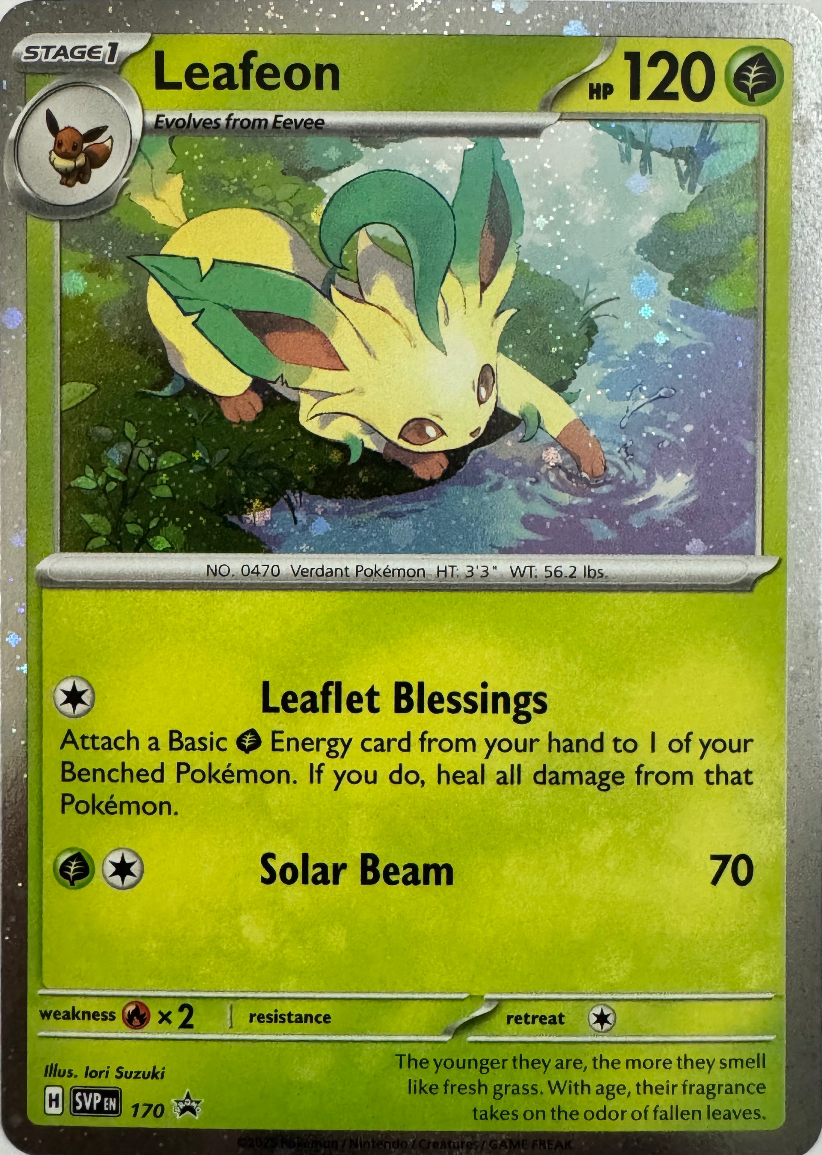 Pokemon Tcg Leafeon 170 Promo