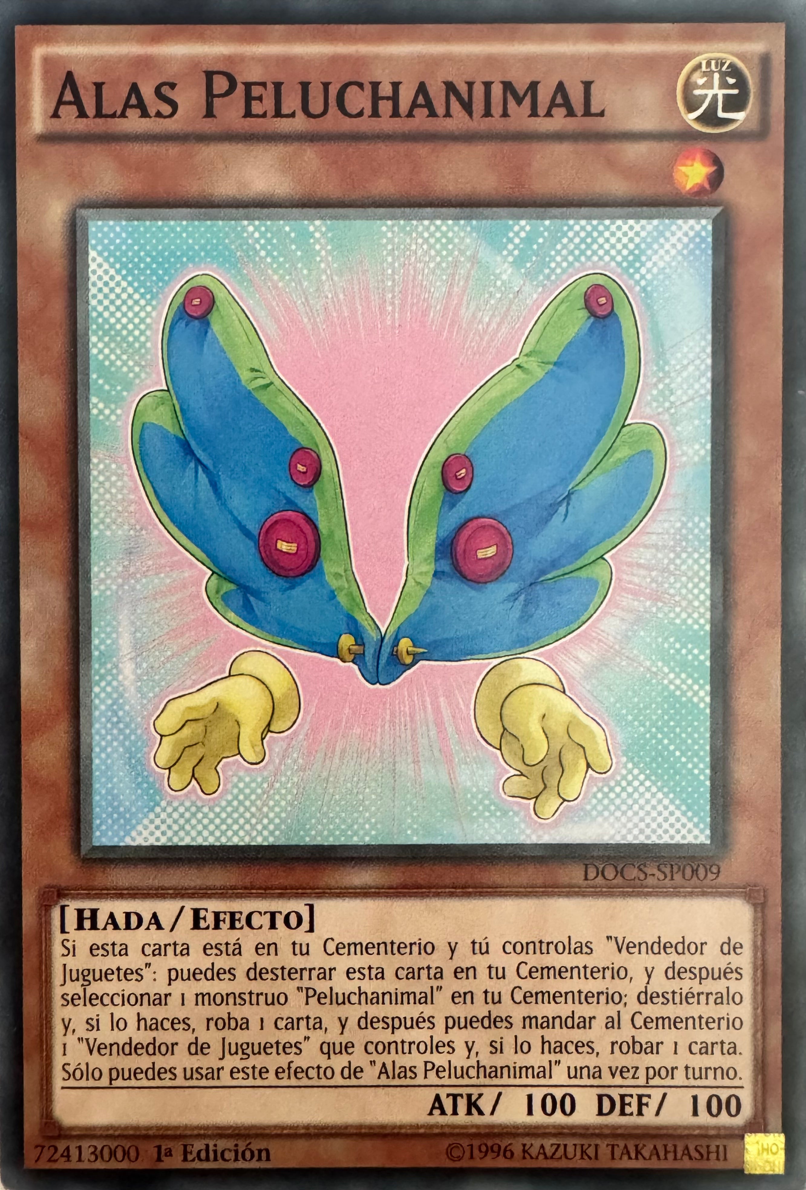 Yugioh! Alas Peluchanimal Docs-sp009 1a Edición