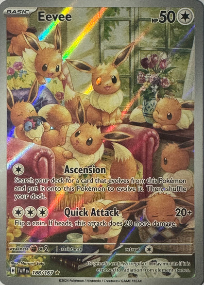 Pokemon Tcg Eevee 188/167