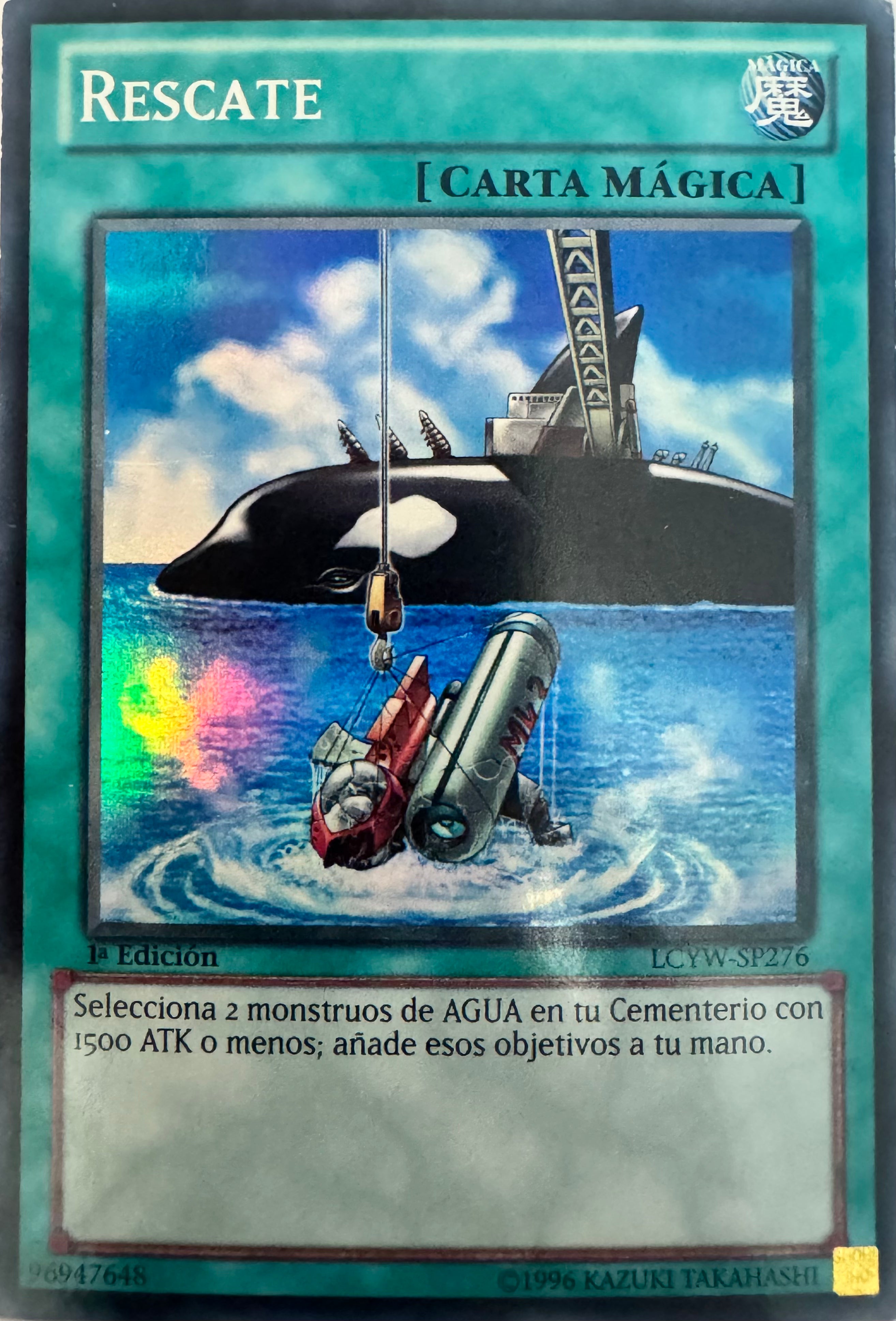 Yugioh! Rescate LCYW-SP276 1ª Edición