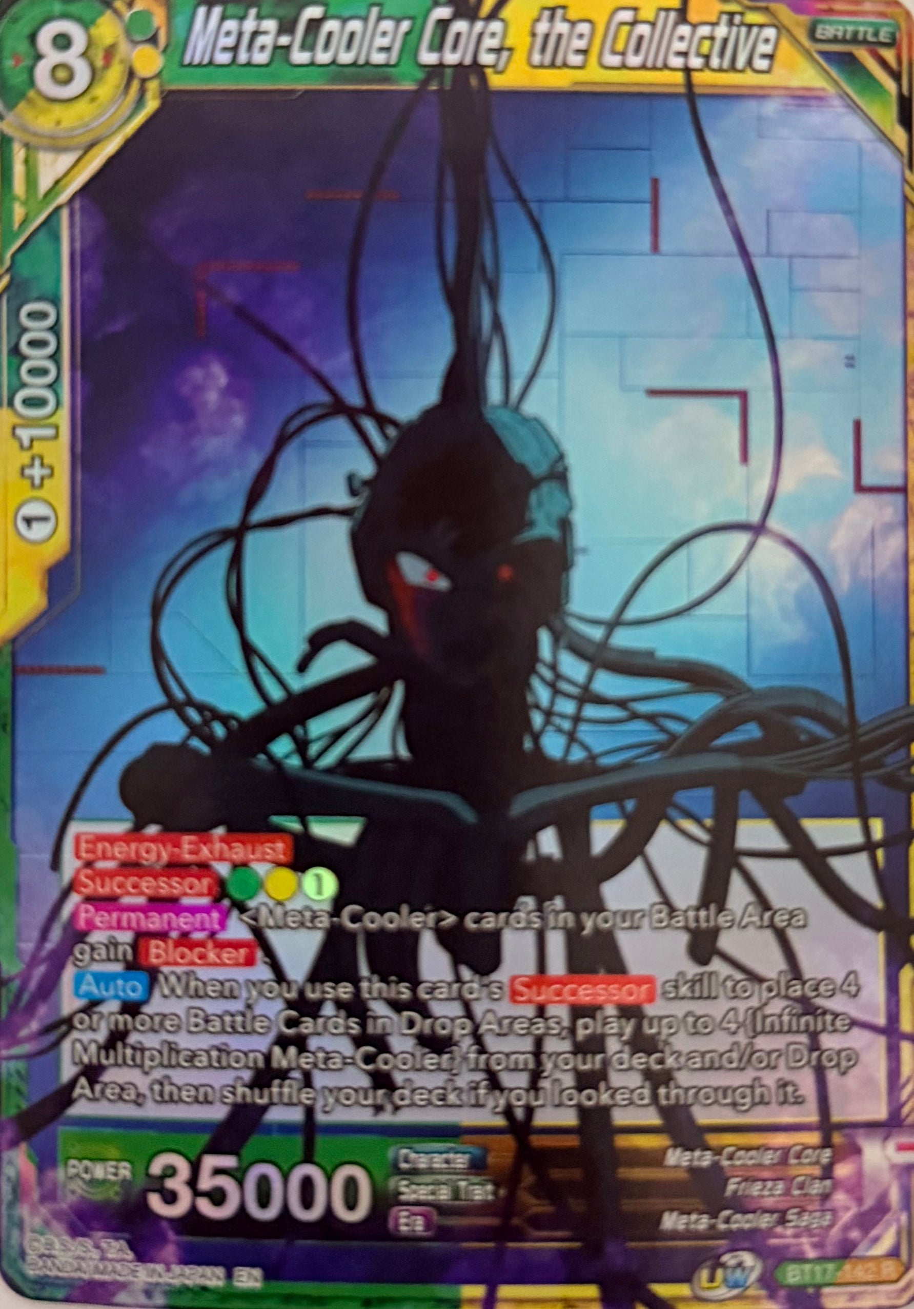 Dragon Ball Tcg Meta-Cooler Core, The Collective BT17-142