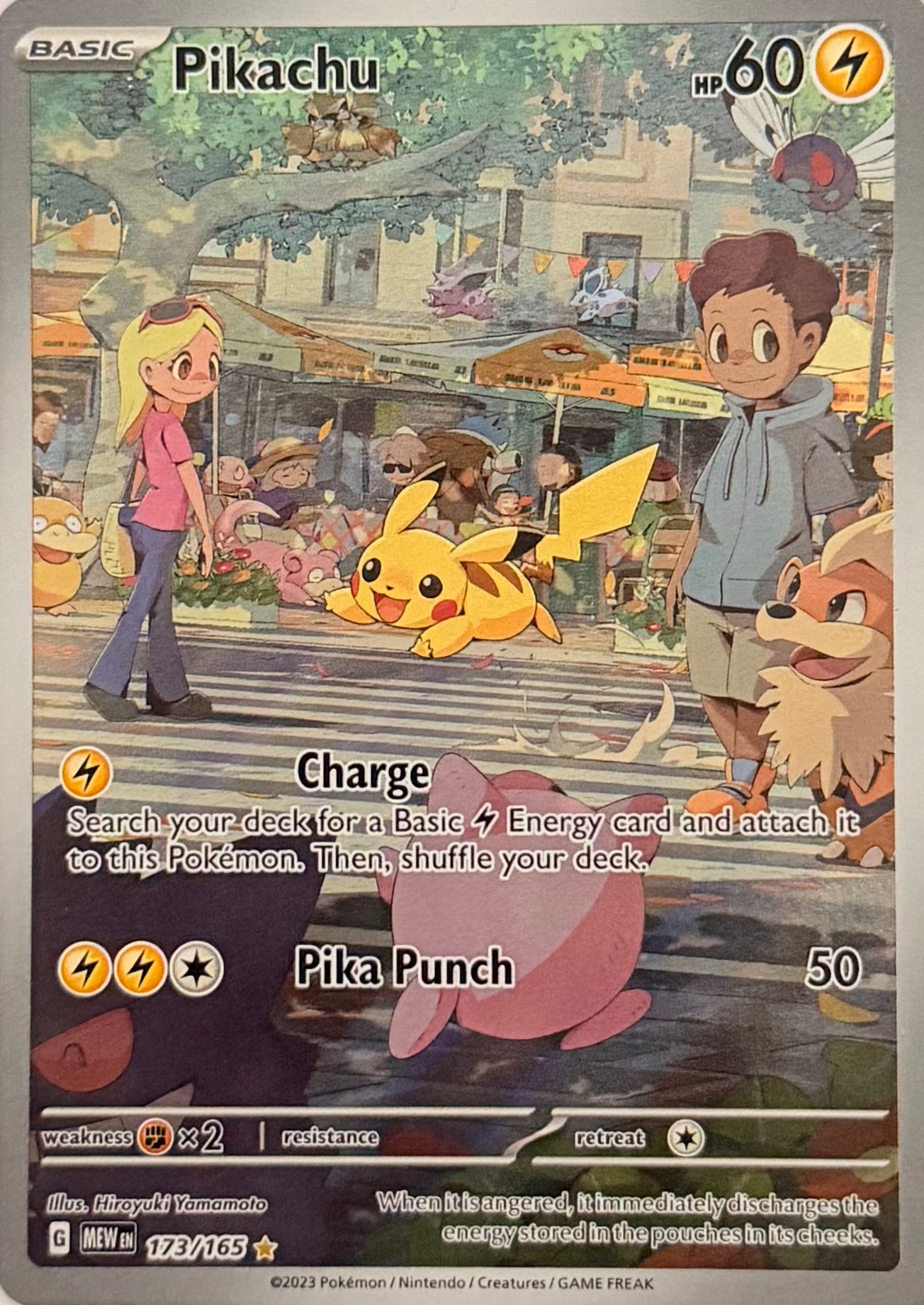 Pokemon Tcg Pikachu 173/165
