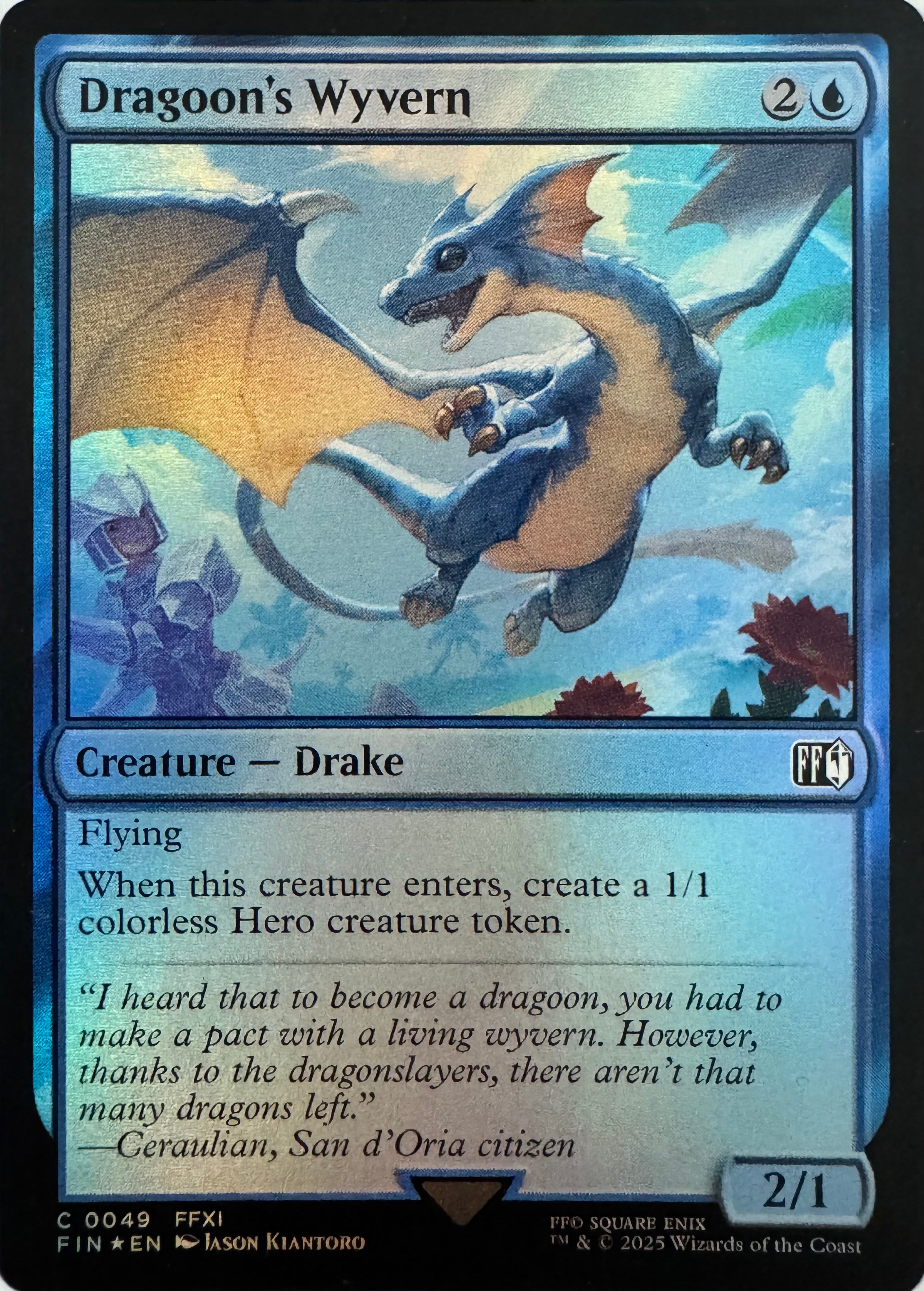 Magic Dragoon’s Wyvern 0049 Foil