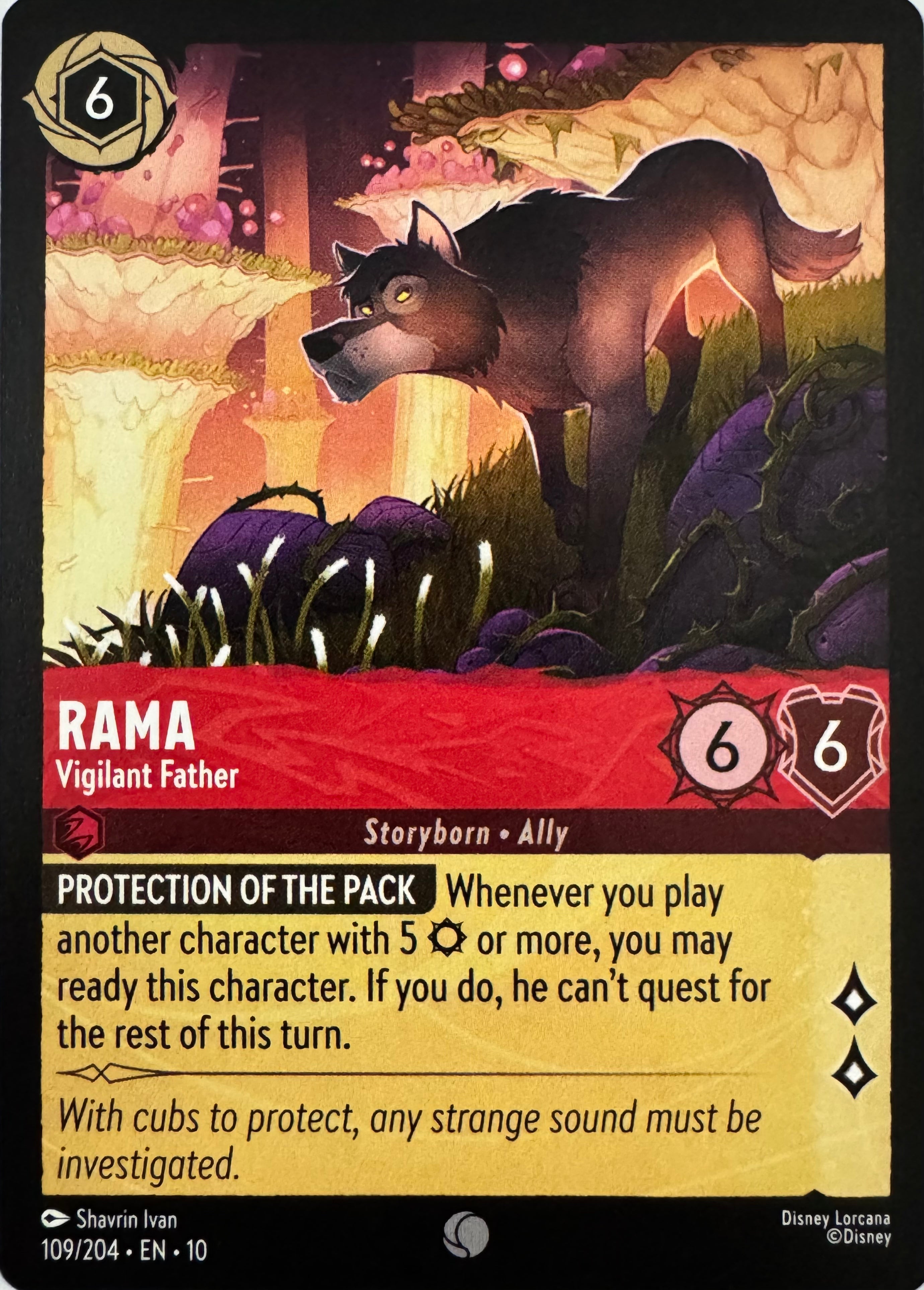 Disney Lorcana Rama 109/204
