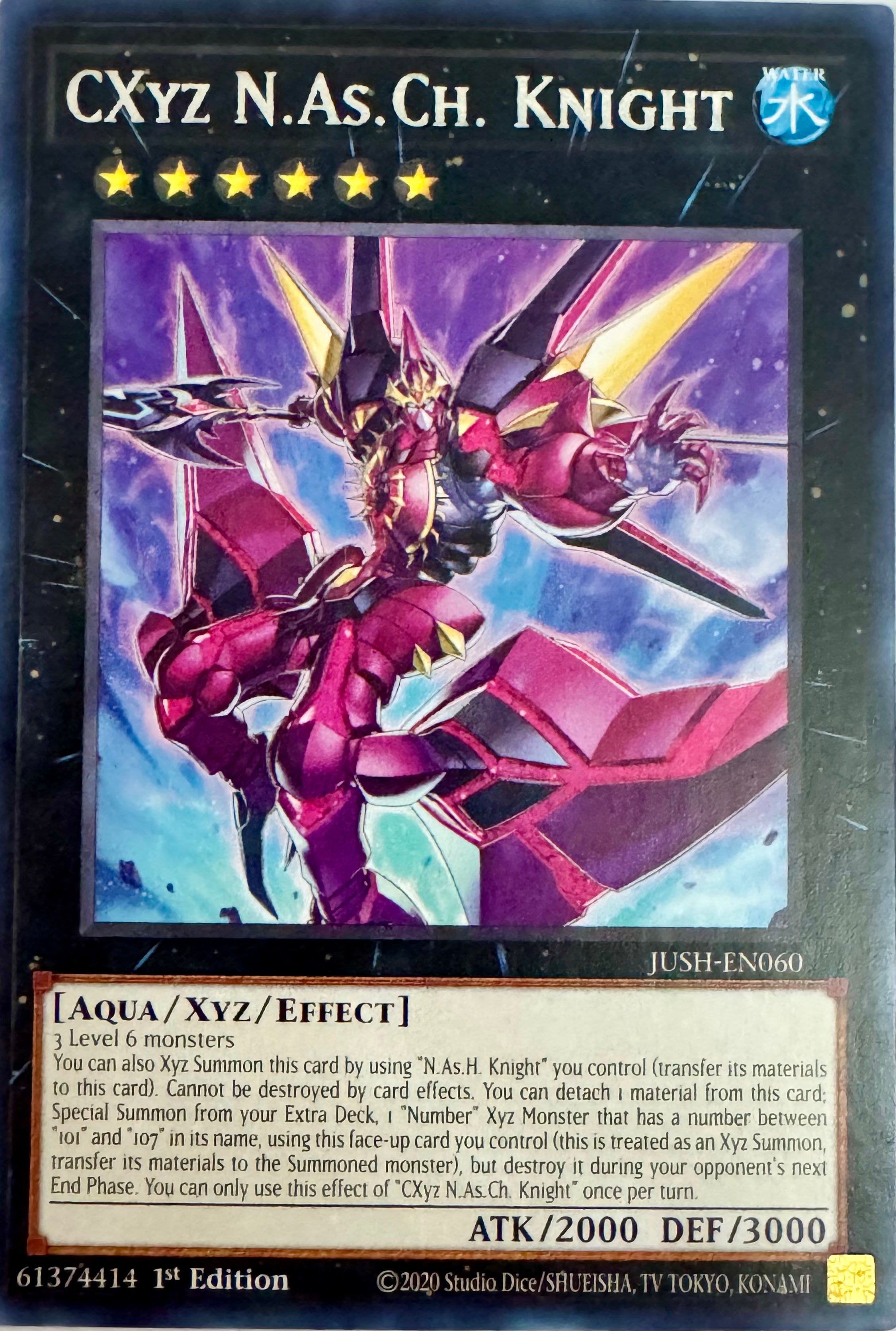 CXyz N.As.Ch. Knight JUSH-EN060 Rare