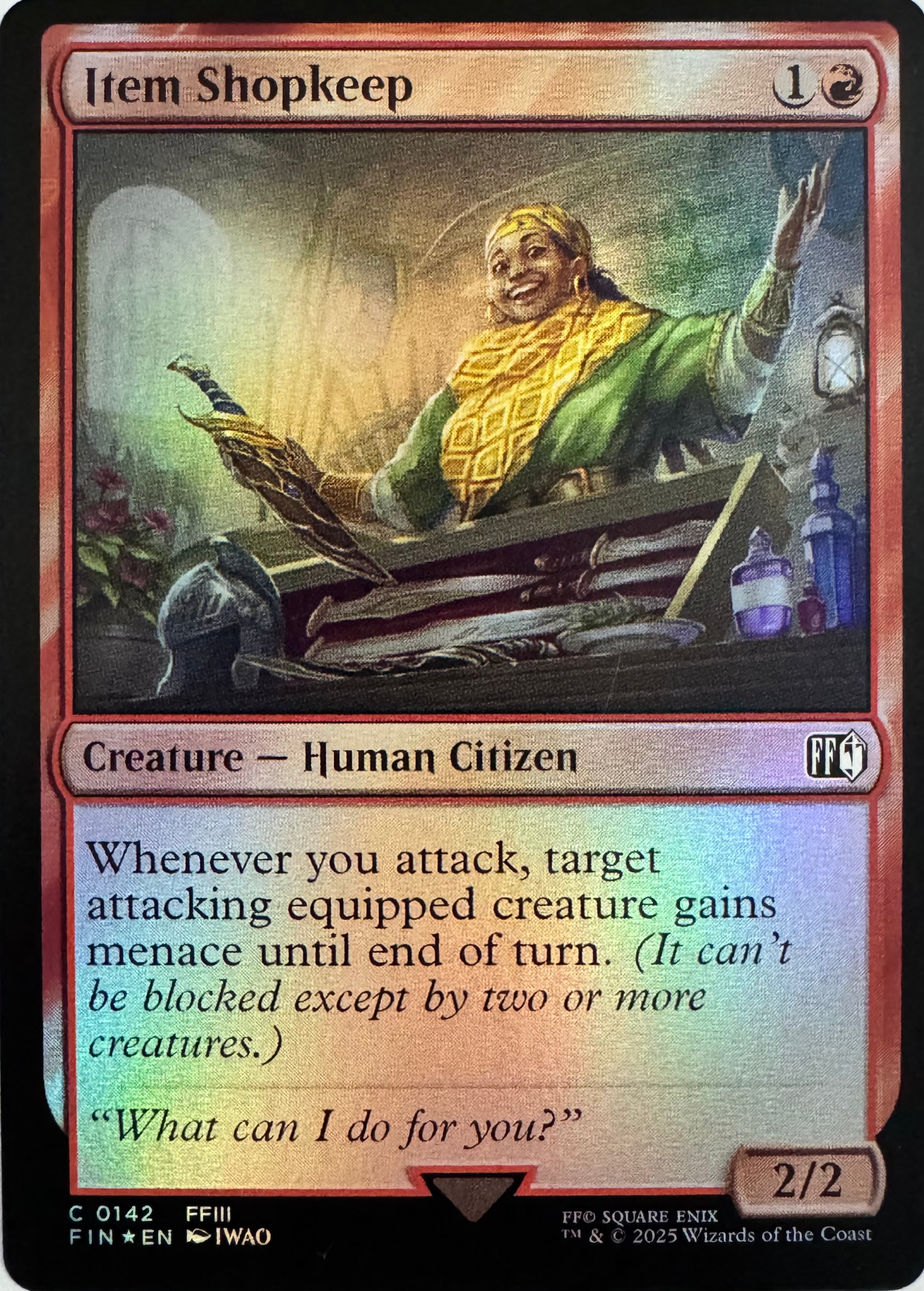 Magic Item Shopkeep 0142 Foil