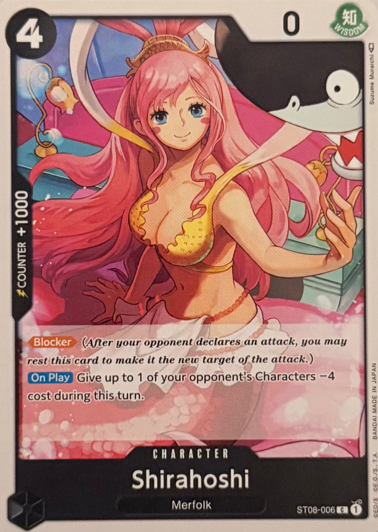 One Piece Tcg Shirahoshi ST08-006