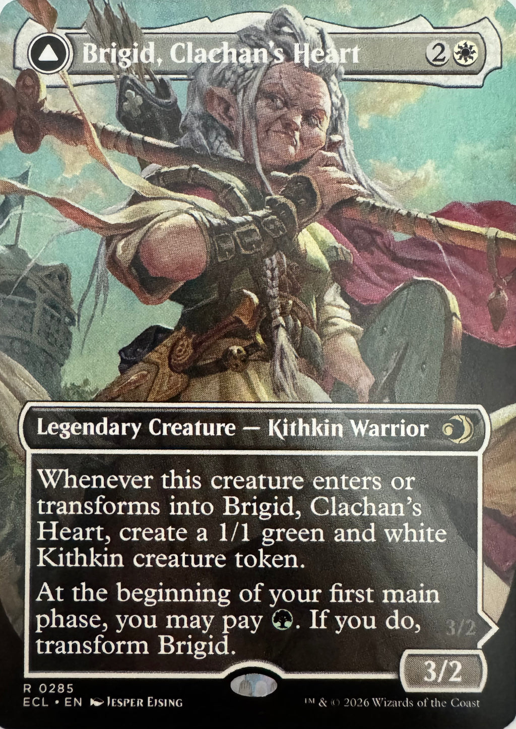 Magic Brigid, Clachan's Heart // Brigid, Doun's Mind 0285 (Borderless)