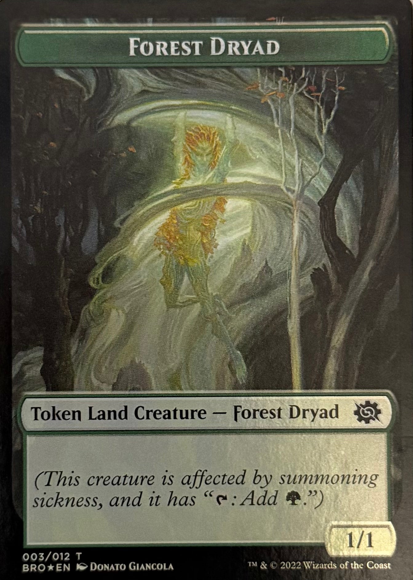 Magic Powerstone 007/012 - Forest Dryad