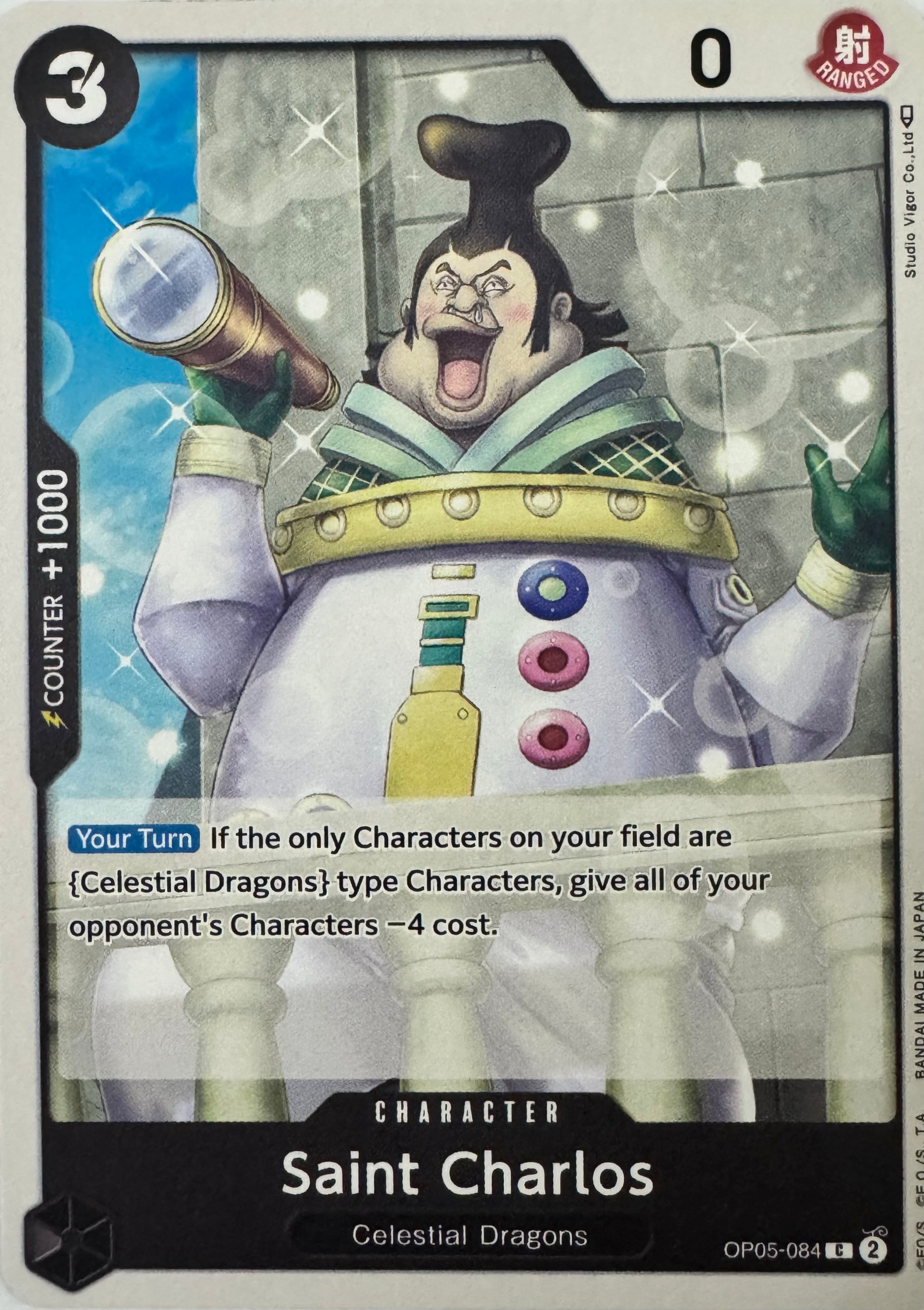 One Piece Tcg Saint Charlos Op05-084