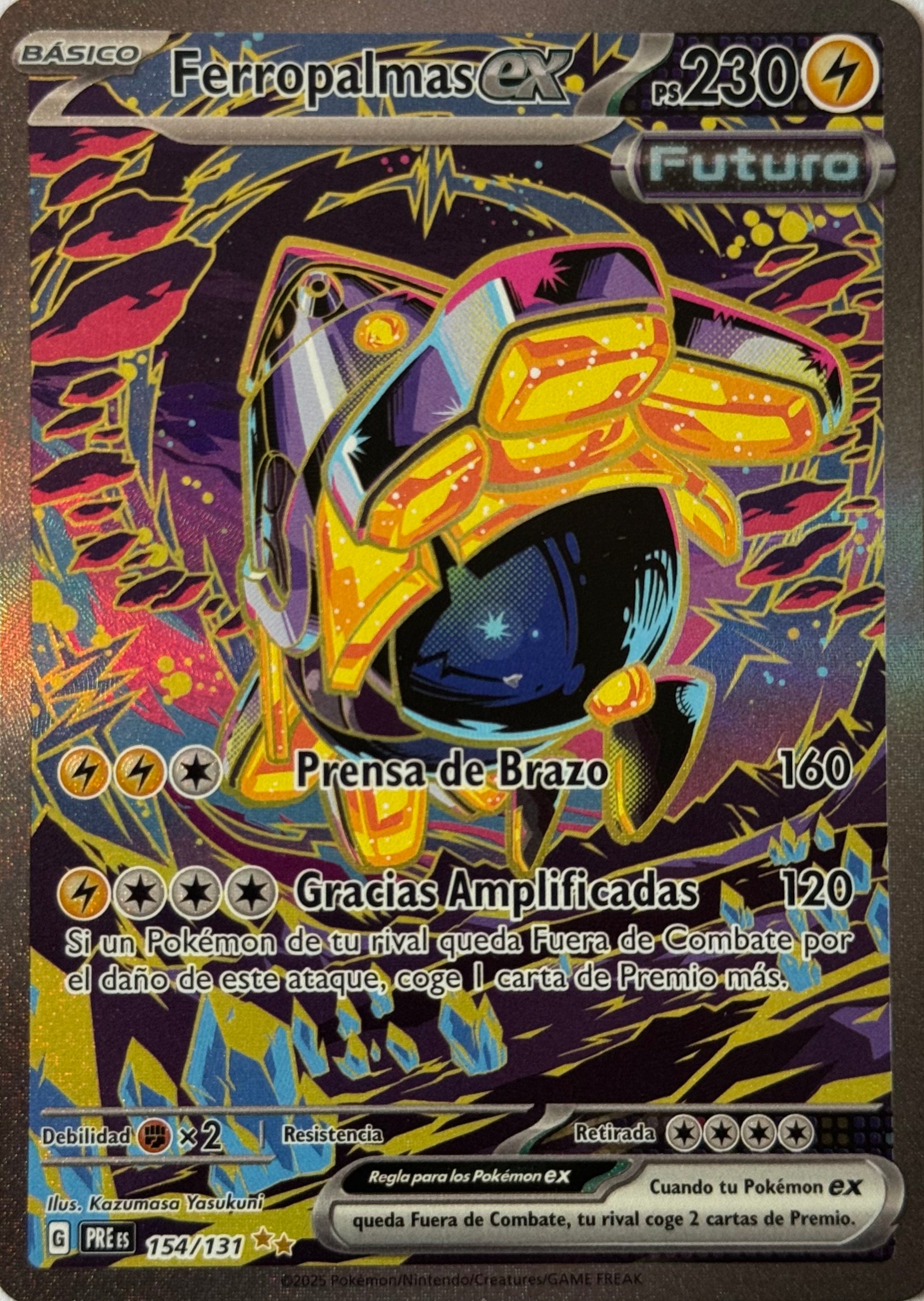 Pokemon Tcg Ferropalmas Ex 154/131 (Special Illustration) (Español)