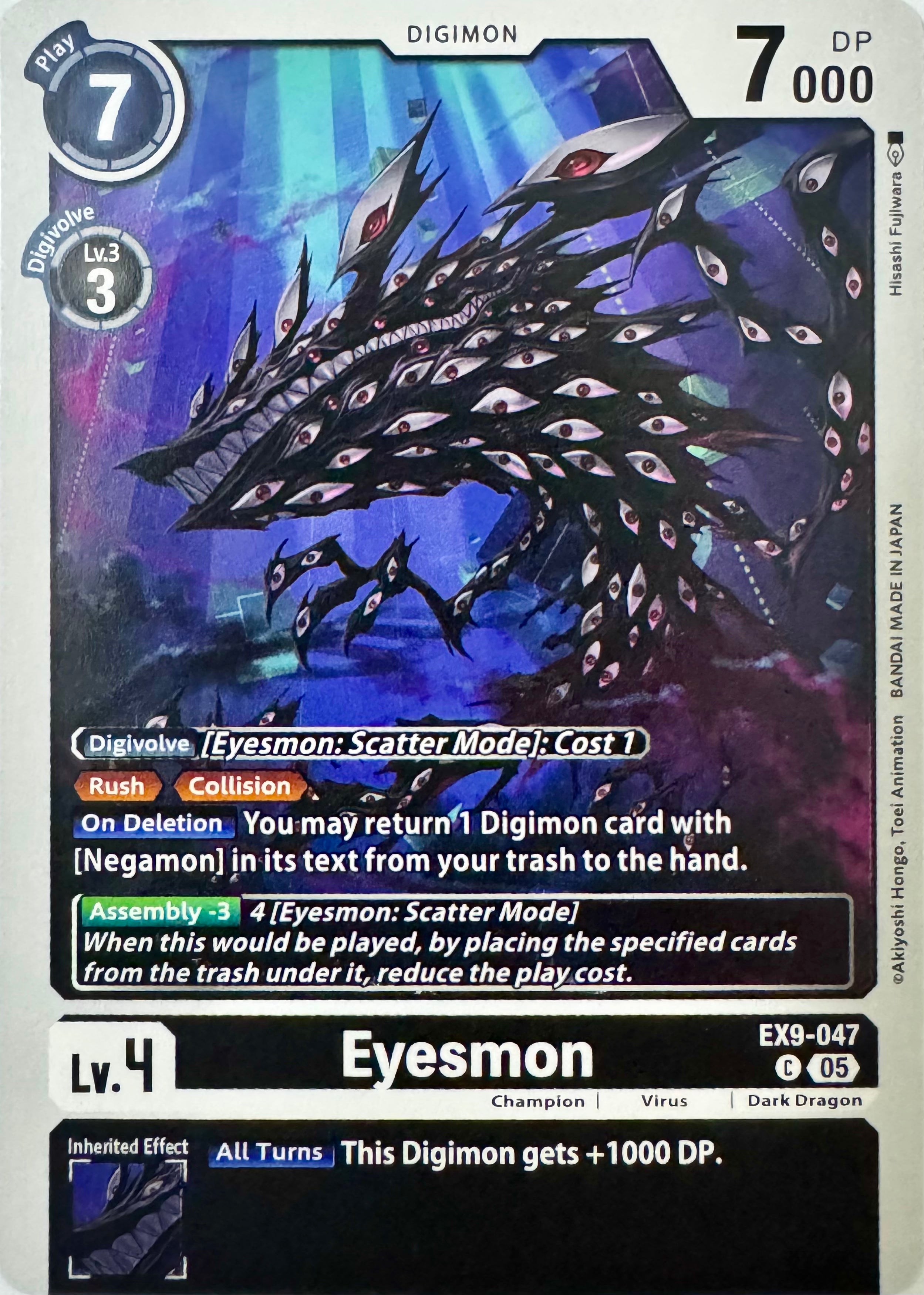 Digimon Tcg Eyesmon Ex9-047