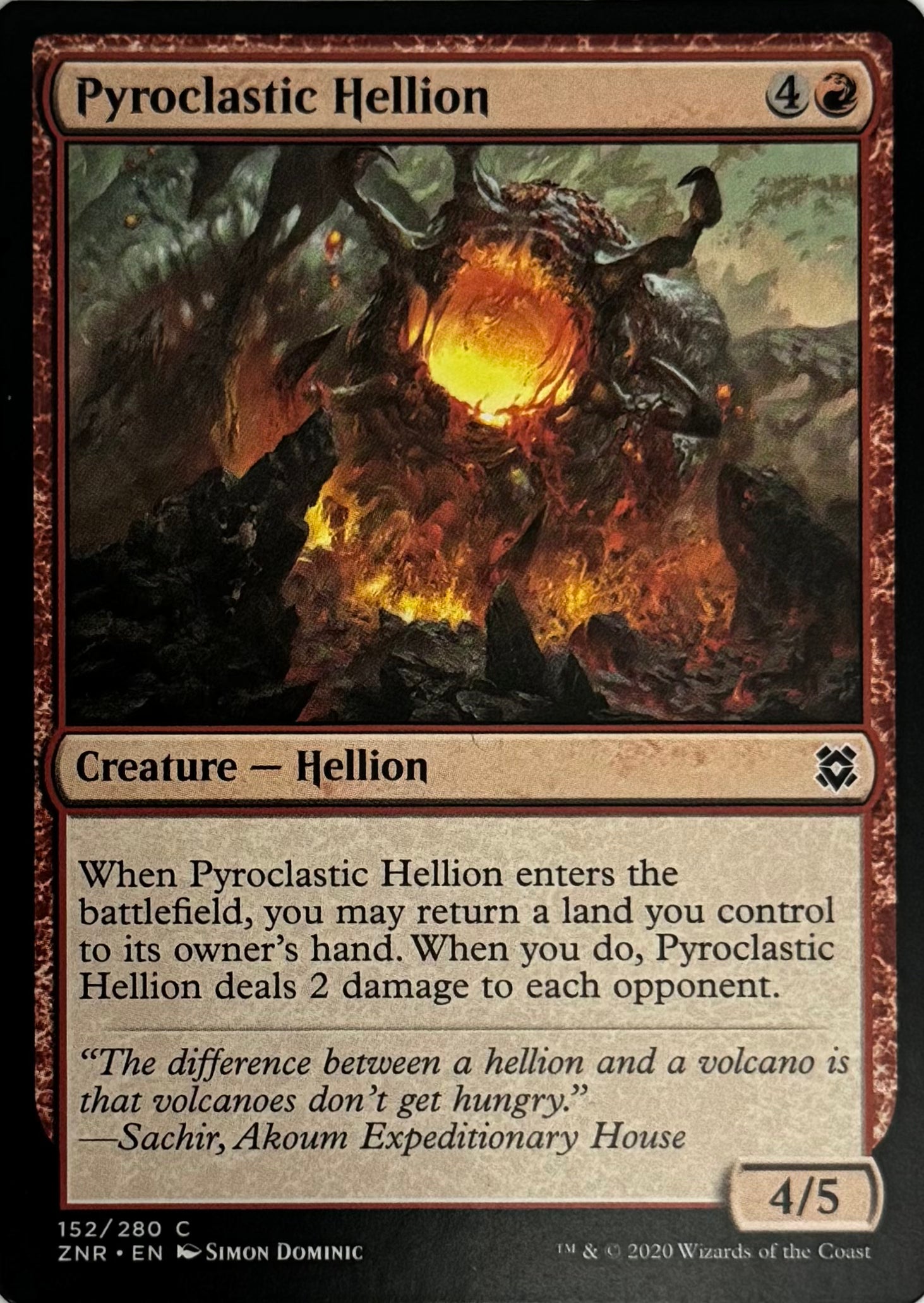 Magic Pyroclastic Hellion 152/280