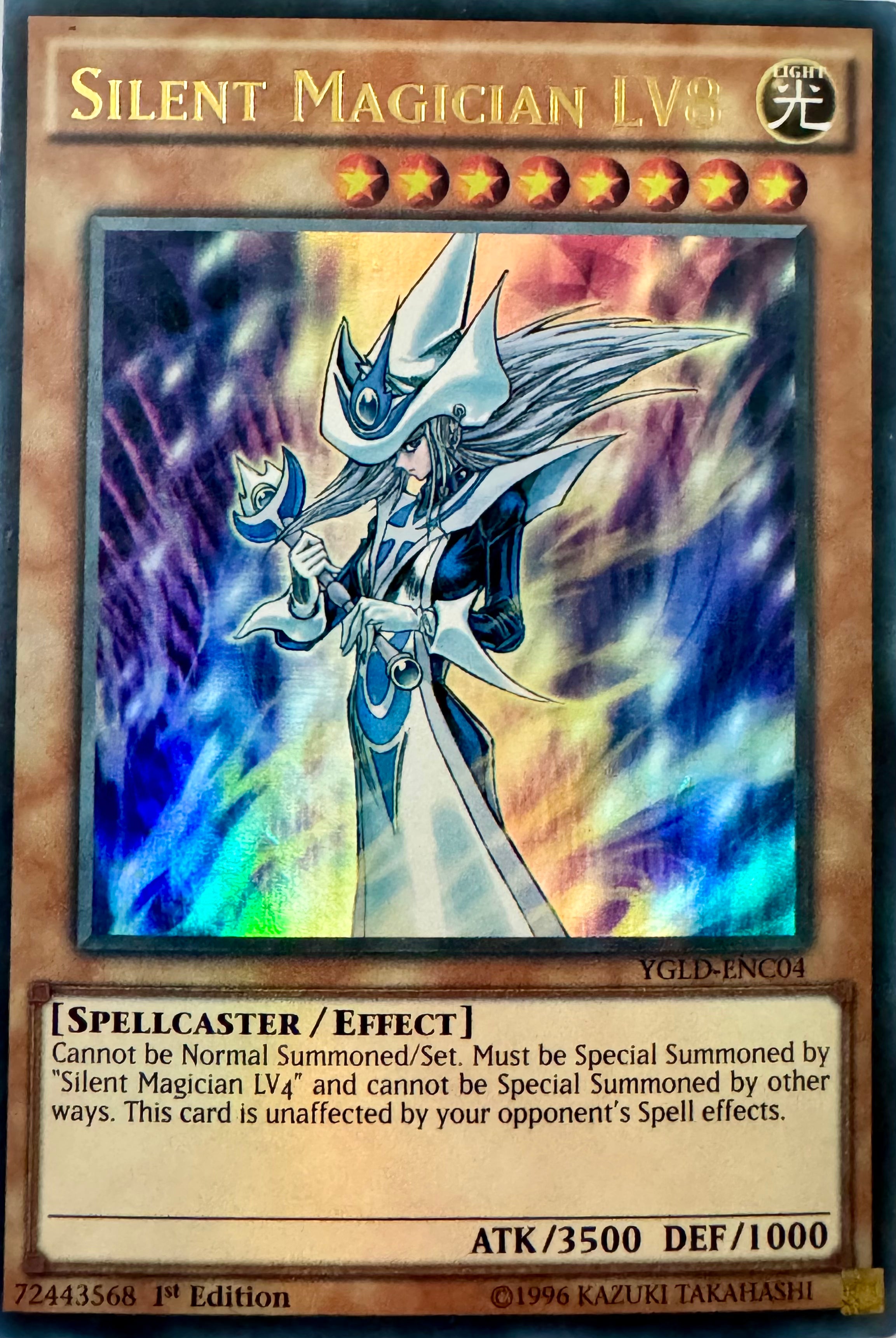 Yugioh Tcg Silent Magician Ygld-enc04