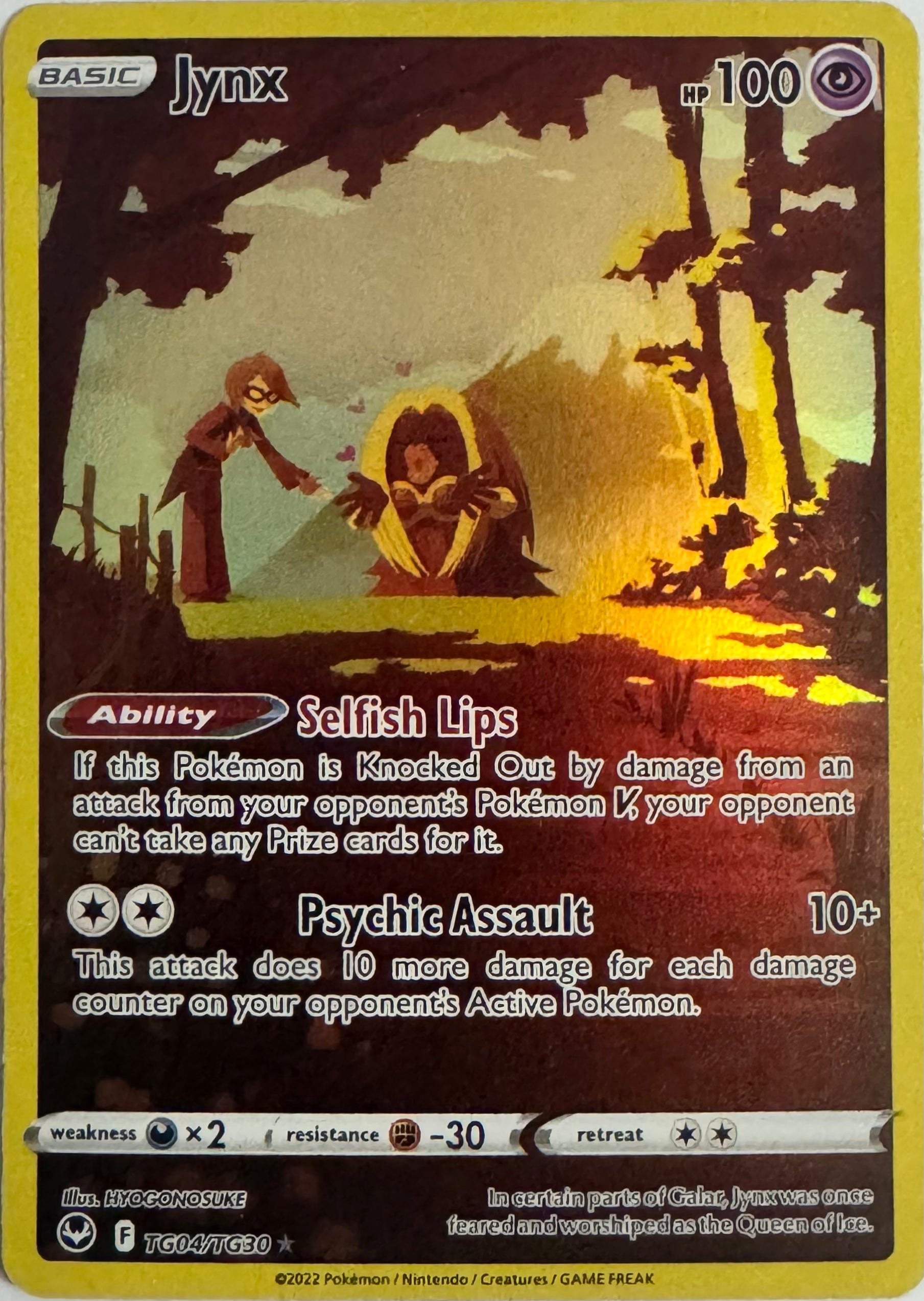 Pokemon Tcg Jynx Tg04/tg30