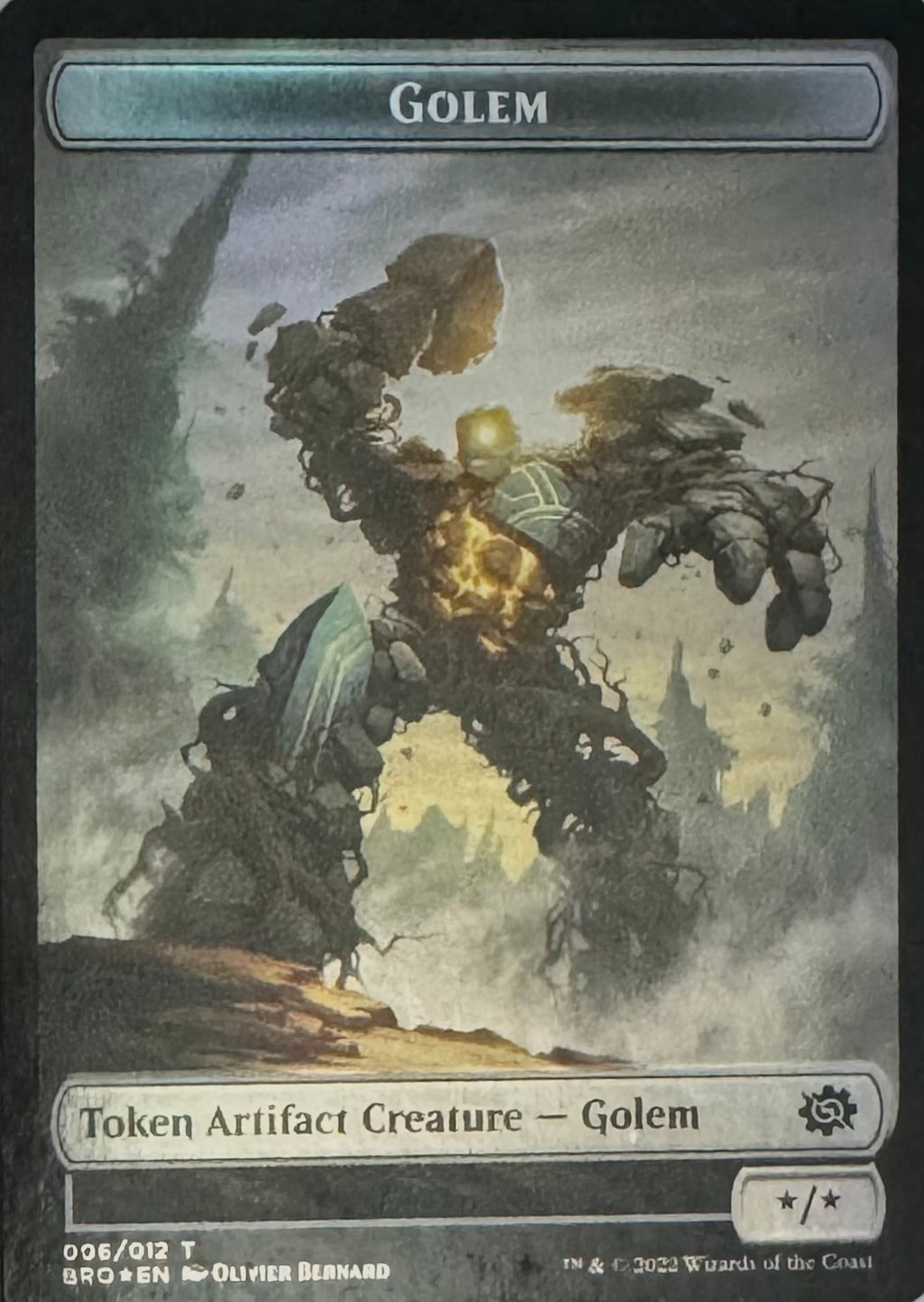 Magic Powerstone 007/012 - Golem