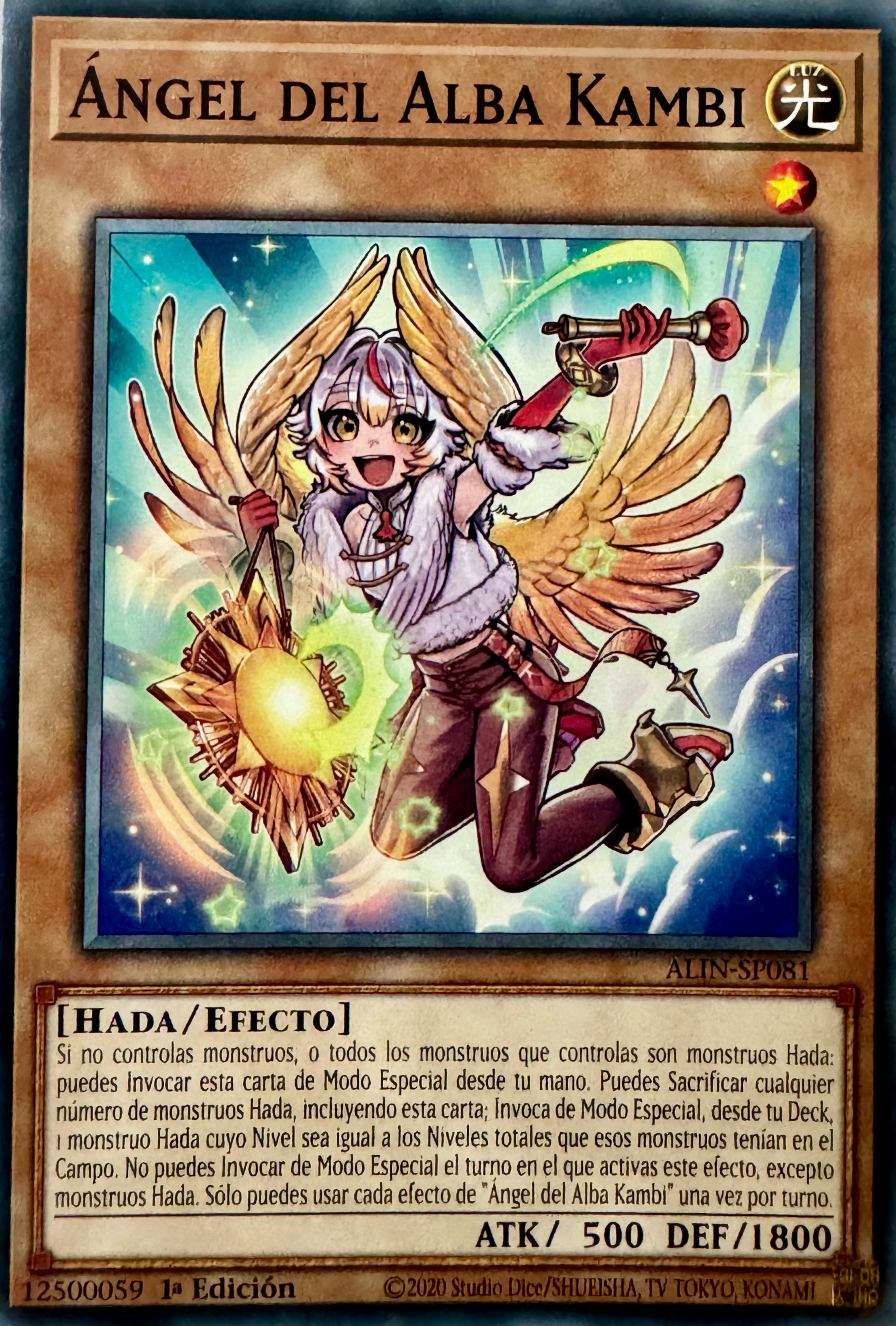 Yugioh! Angel Del Alba Kambi Alin-sp081 Español