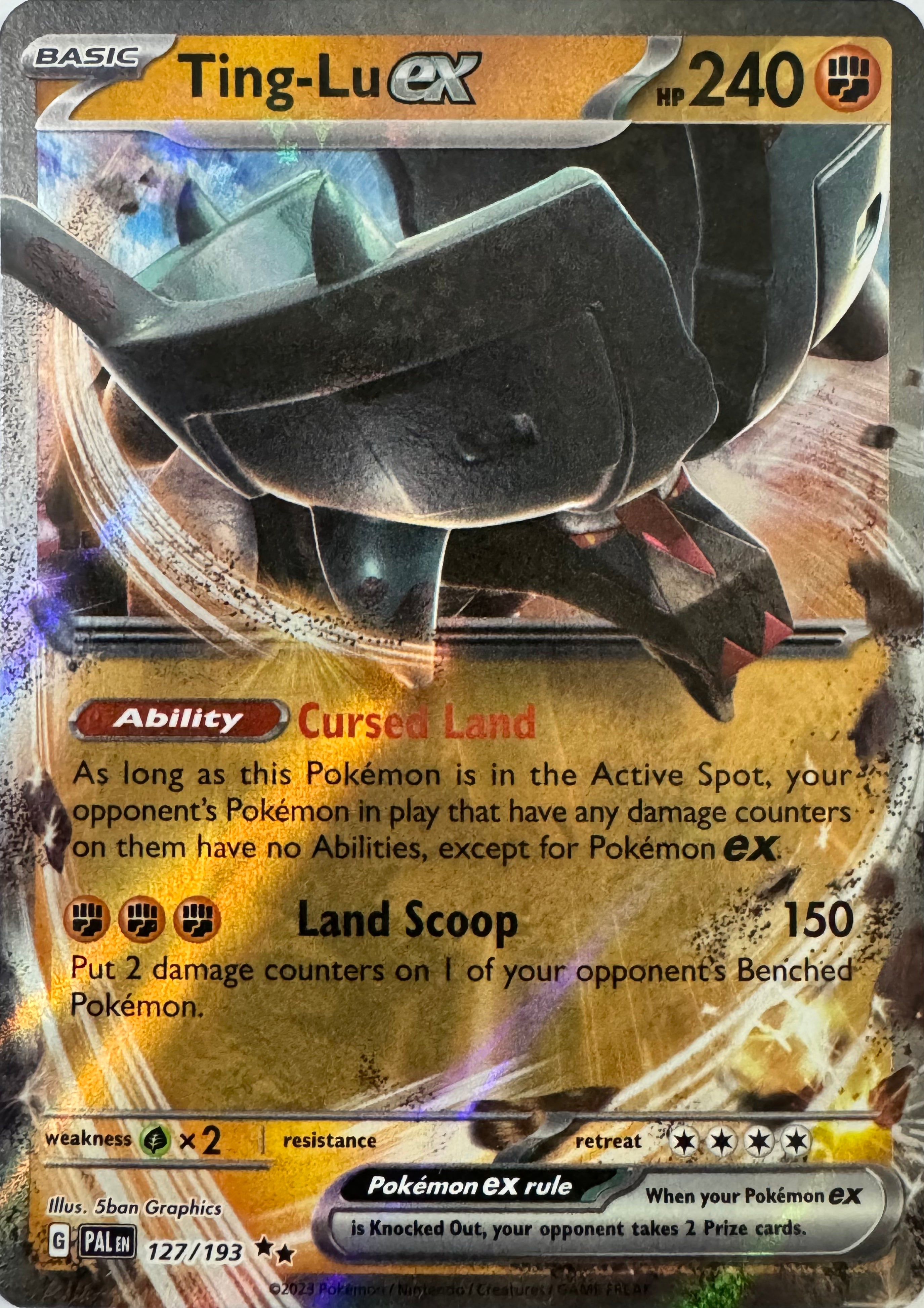 Pokemon Tcg Ting-Lu Ex 127/193